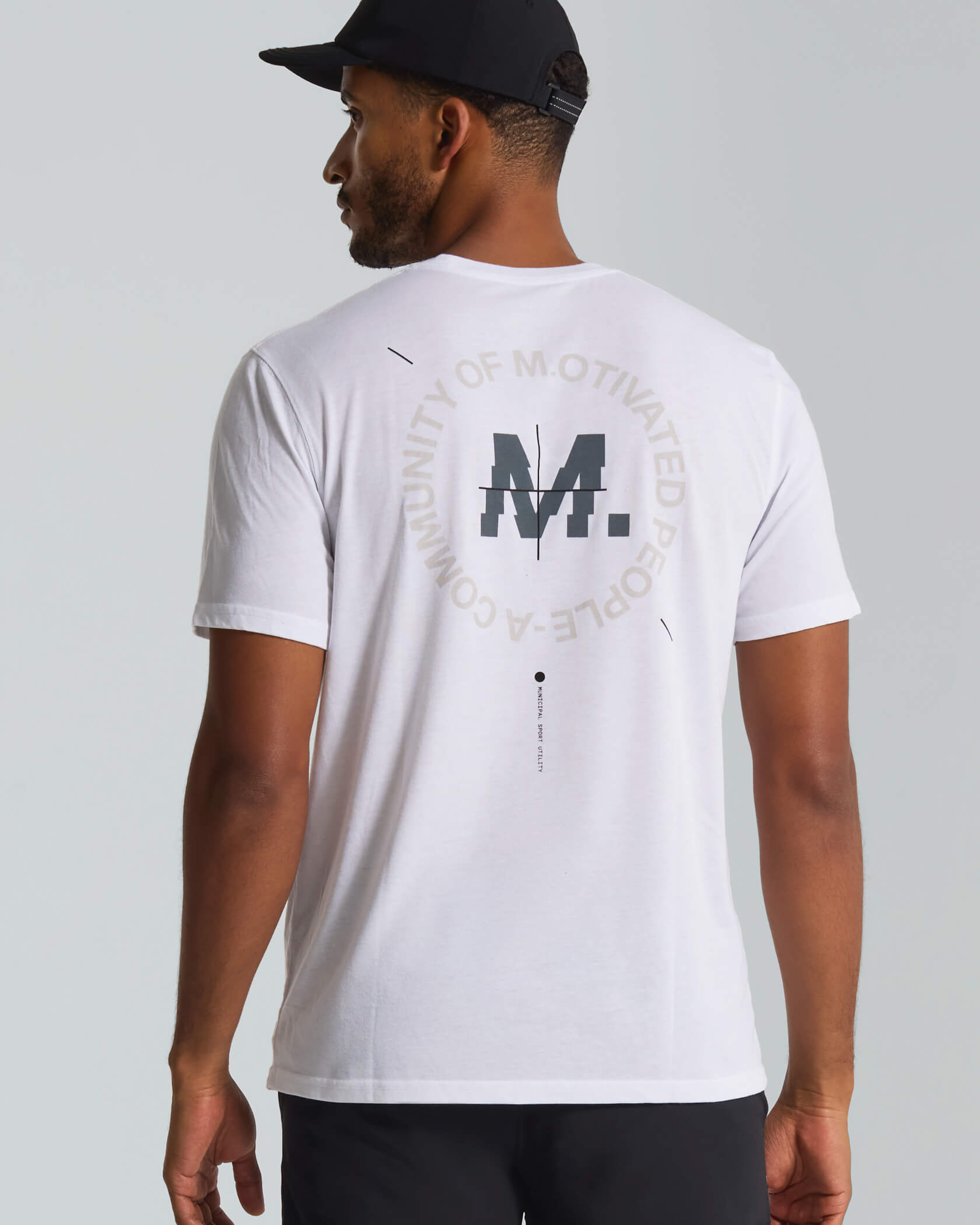 Motivated T-Shirt |White| back