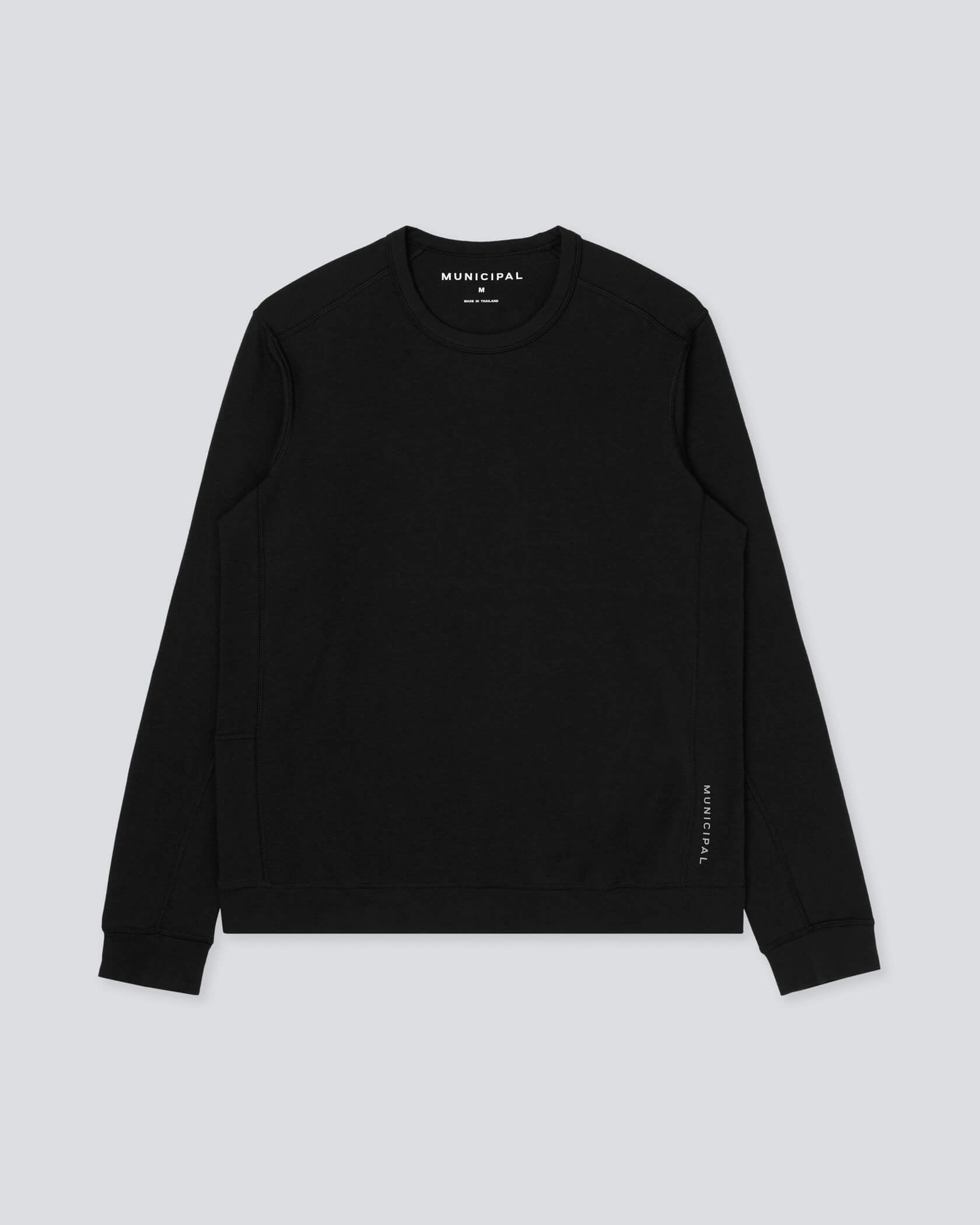 New Town Stretch Crew |Black| hover
