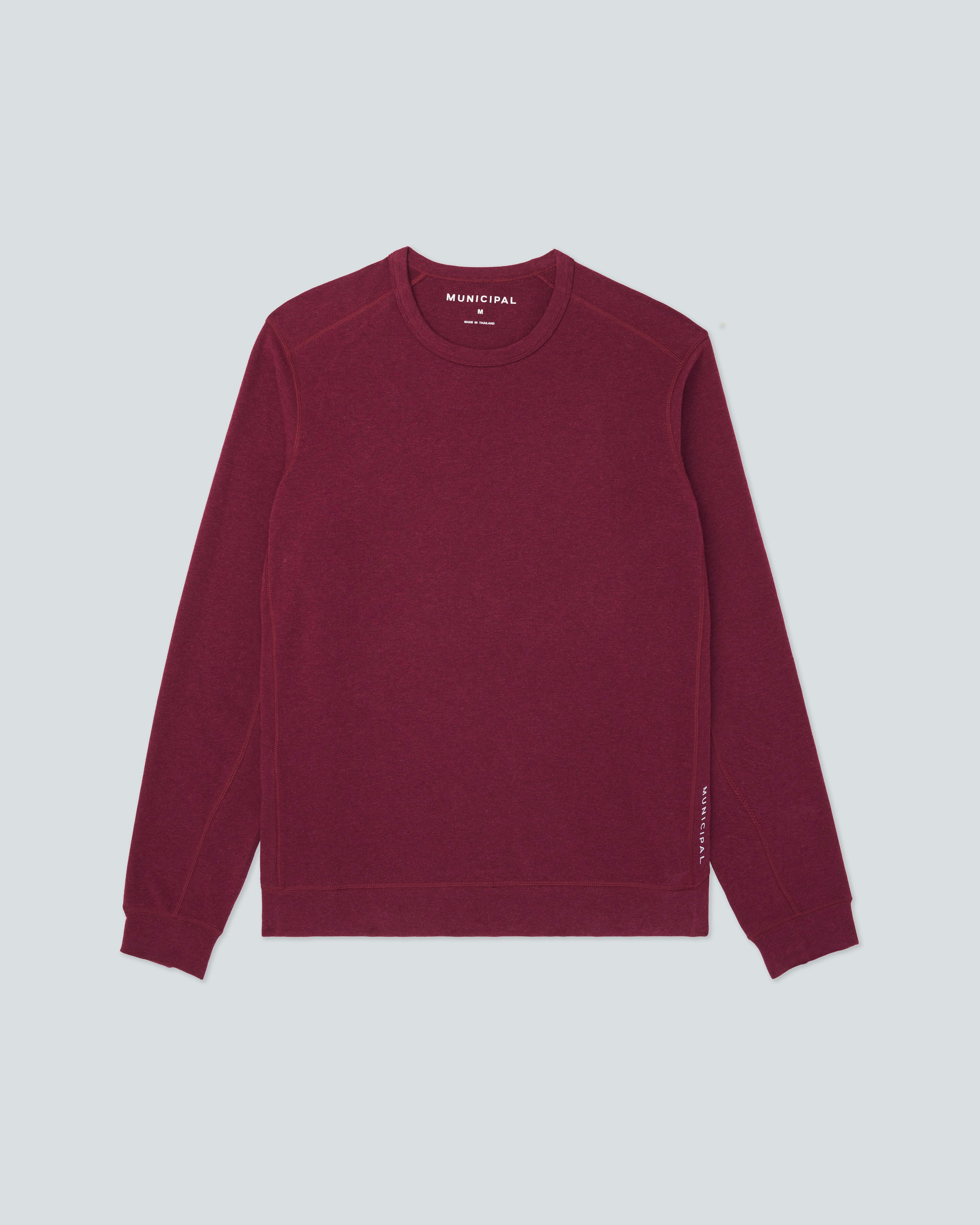 New Town Crew |Merlot| flat front