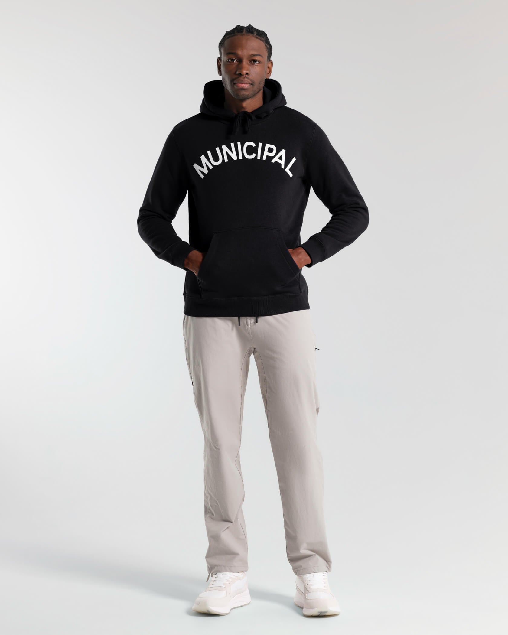 Origin 300 Hoodie |Black / Natural| outfit