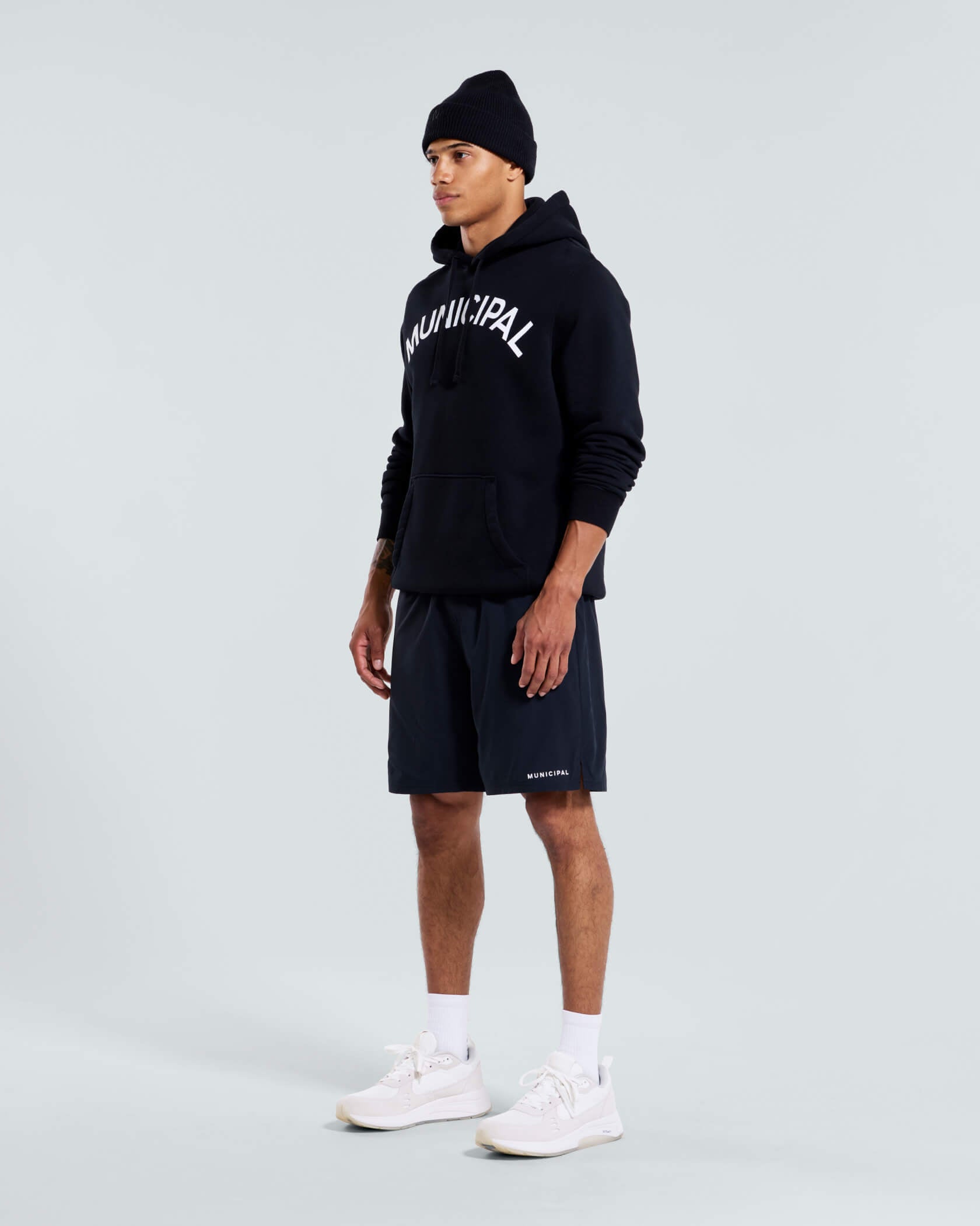 M.OG-330 Hoodie |Black / Natural| side