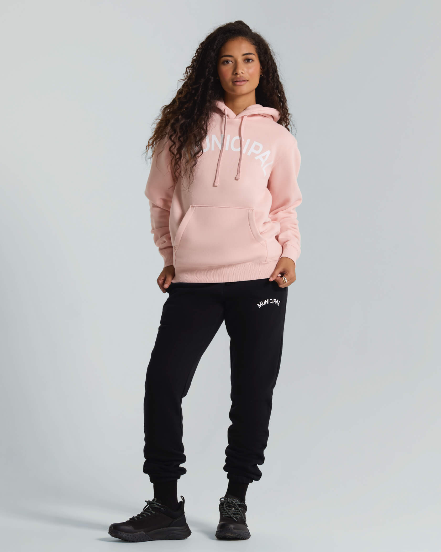 Origin 300 Hoodie |Blush / Natural|  unisex outfit