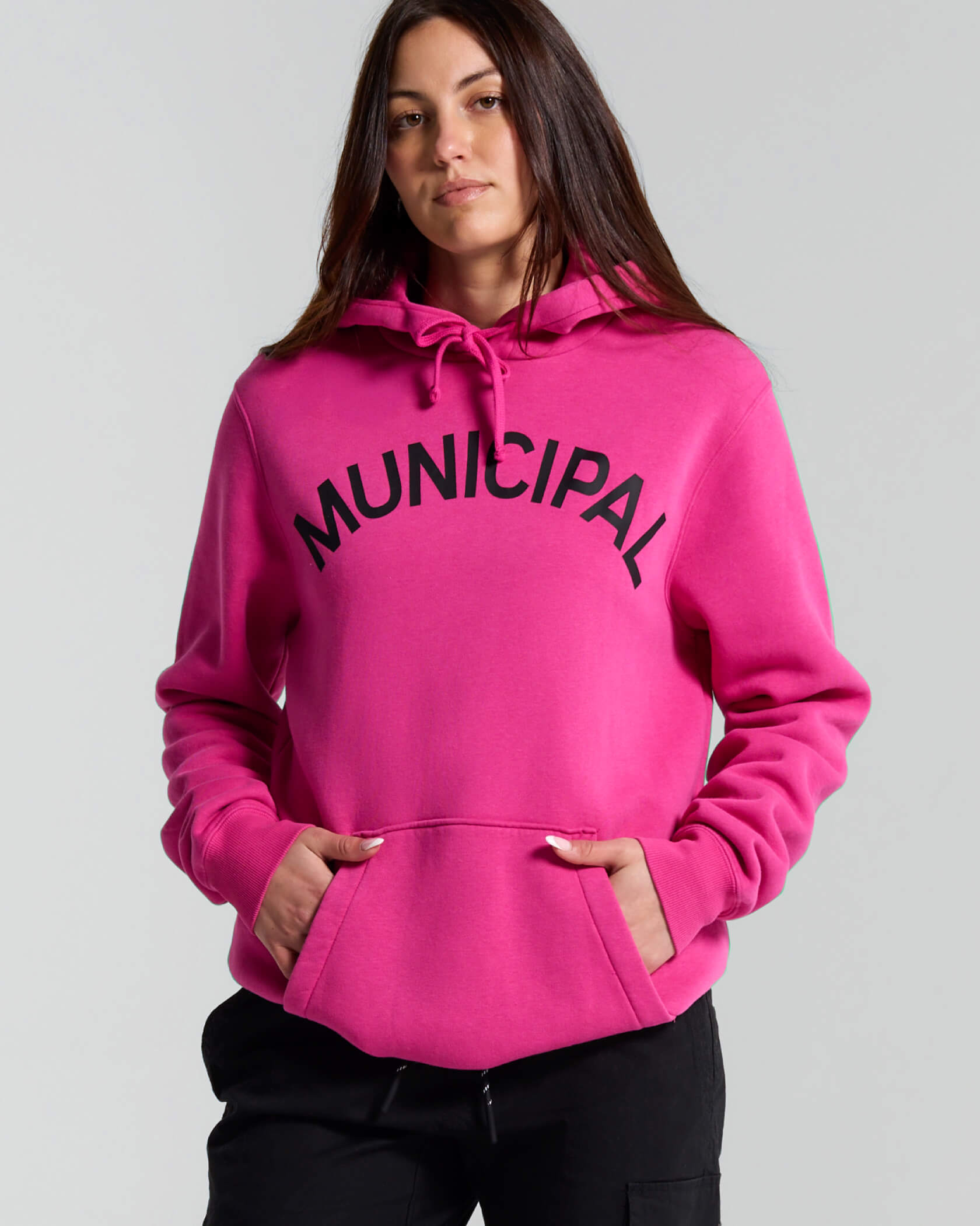 Origin 300 Hoodie |Magenta / Black| unisex