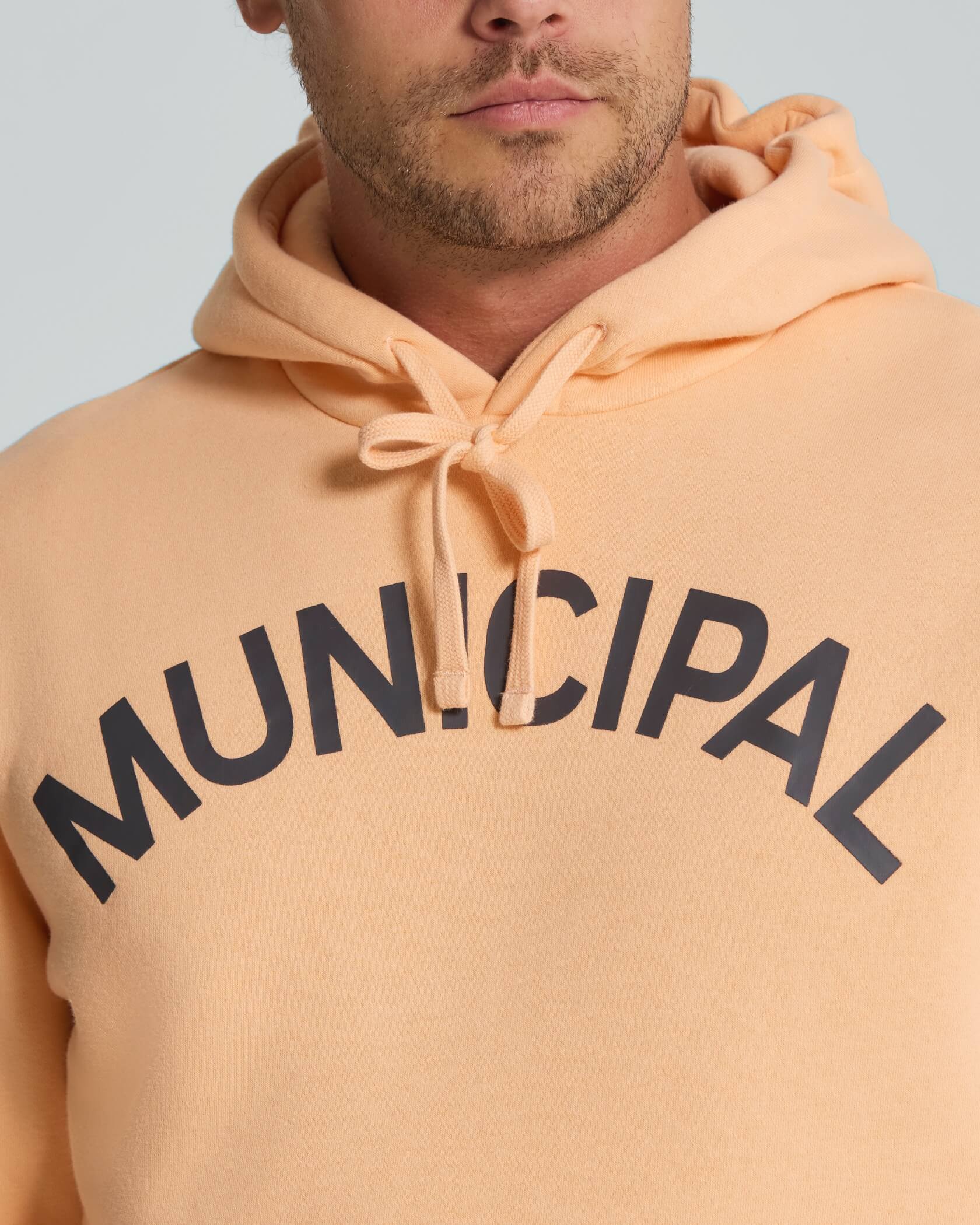 M.OG-330 Hoodie |Peach| detail