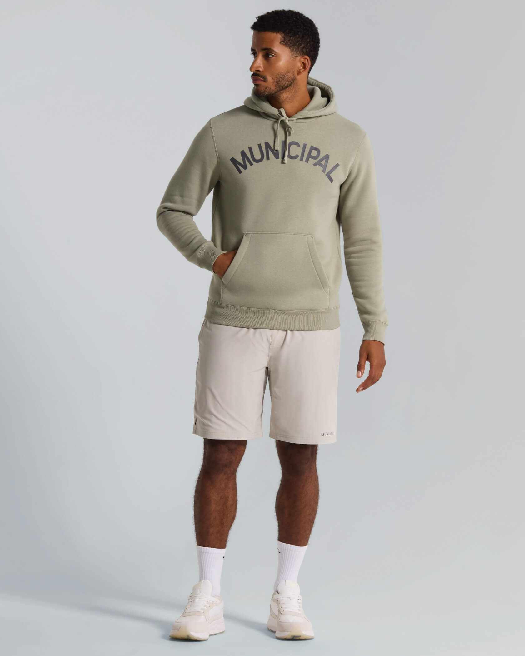 M.OG-330 Hoodie |Seagrass / Magnet| outfit