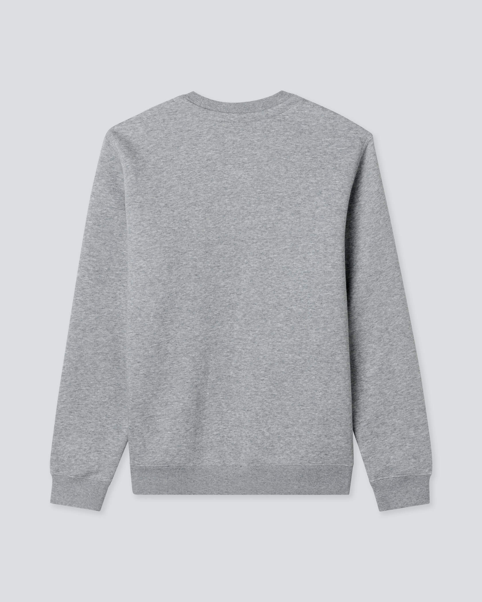 Origin Fleece Crew |Athletic Gray / Black| flat