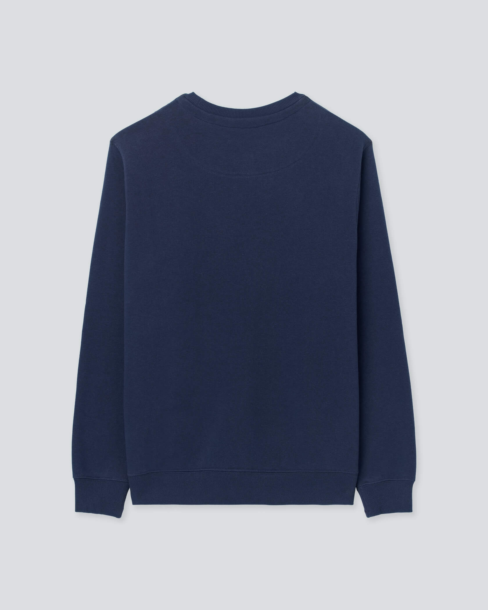 Origin Fleece Crew |Navy / White| flat