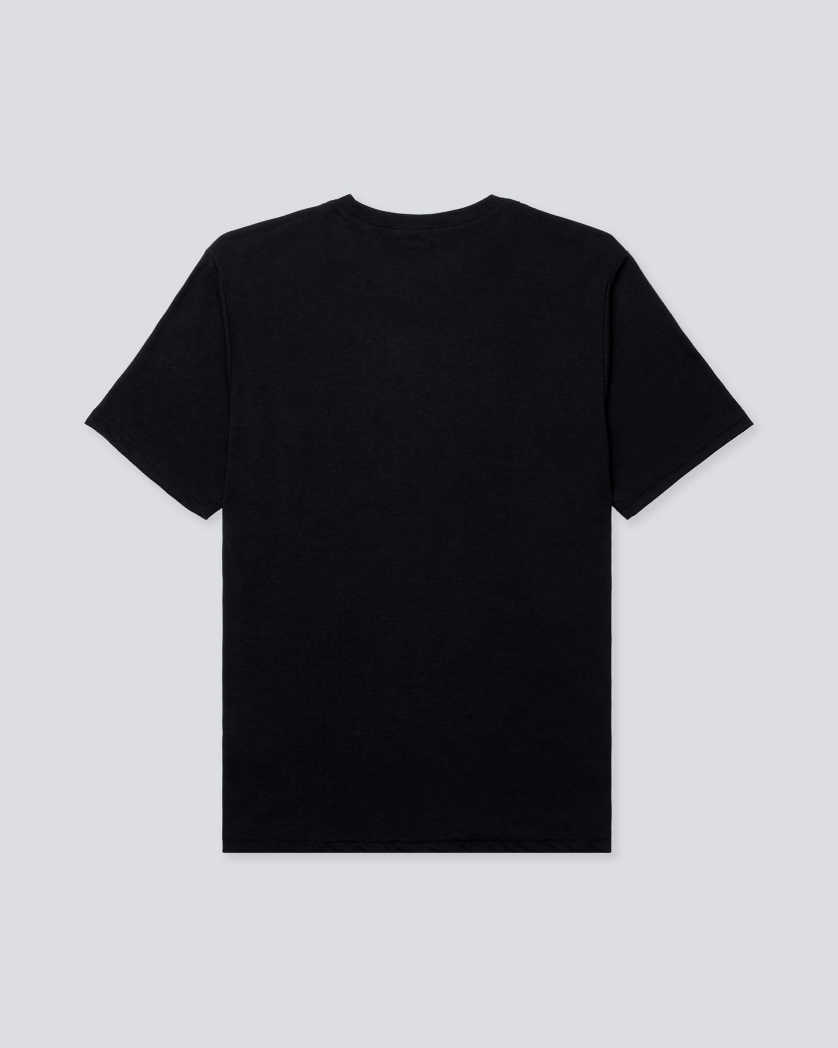 Origin SuperBlend T-Shirt |Black / Black| flat