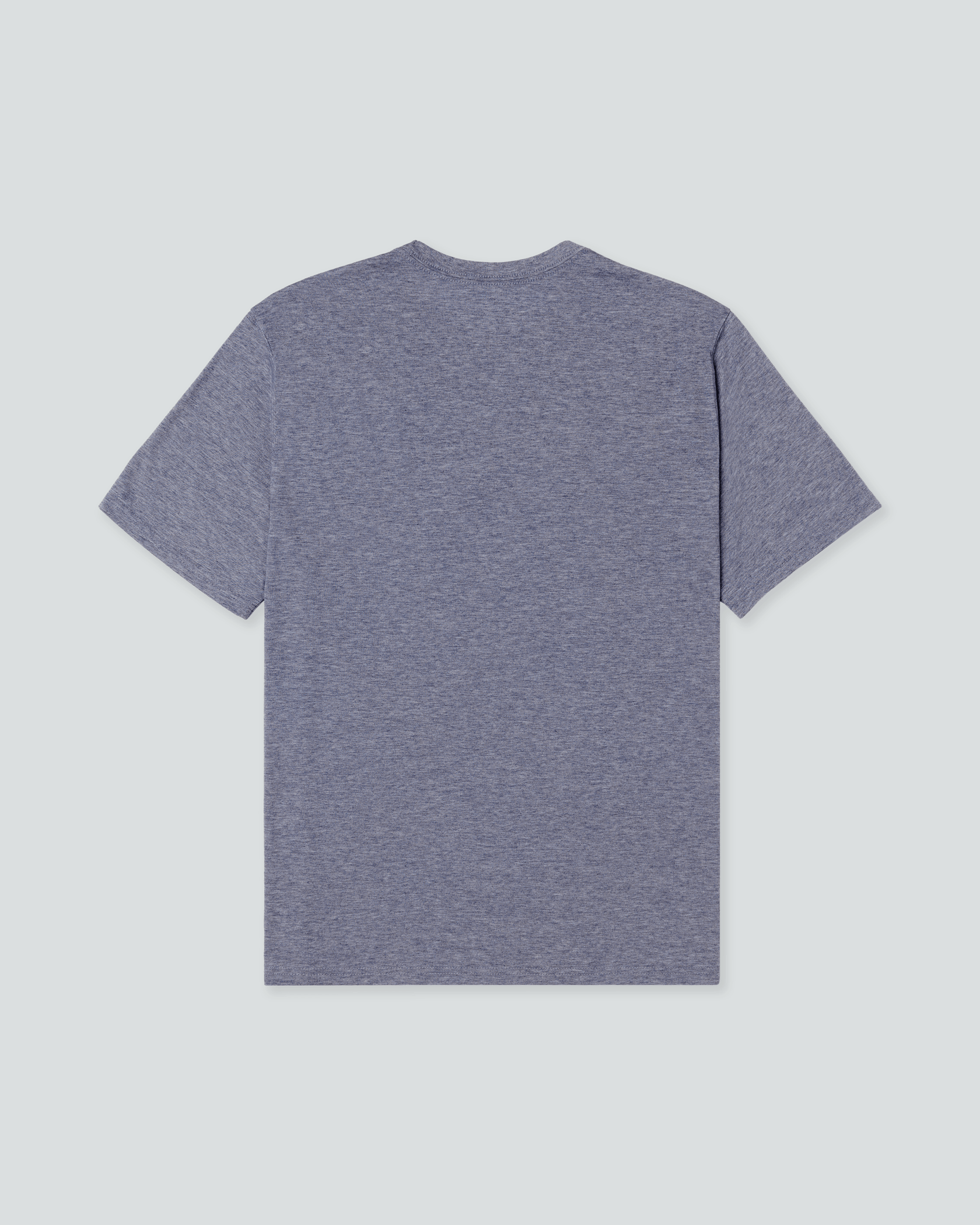 M.OG-SuperBlend T-Shirt |Navy Heather| flat