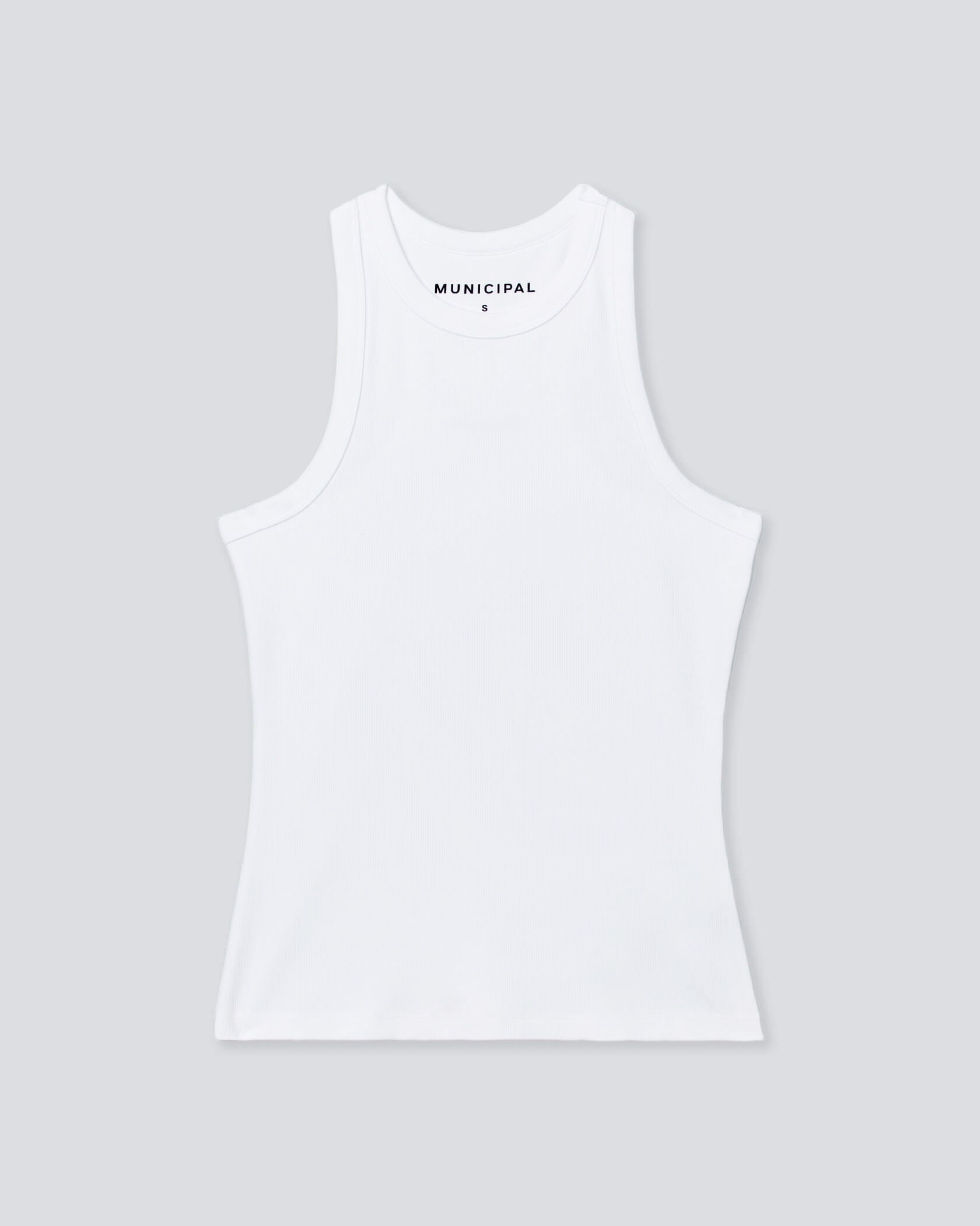 Women's Rib Knit Tank |White| hover