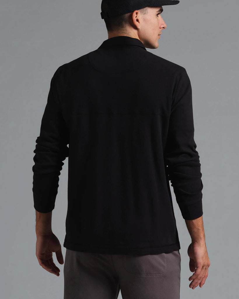 Ruck Shirt in Black | MUNICIPAL