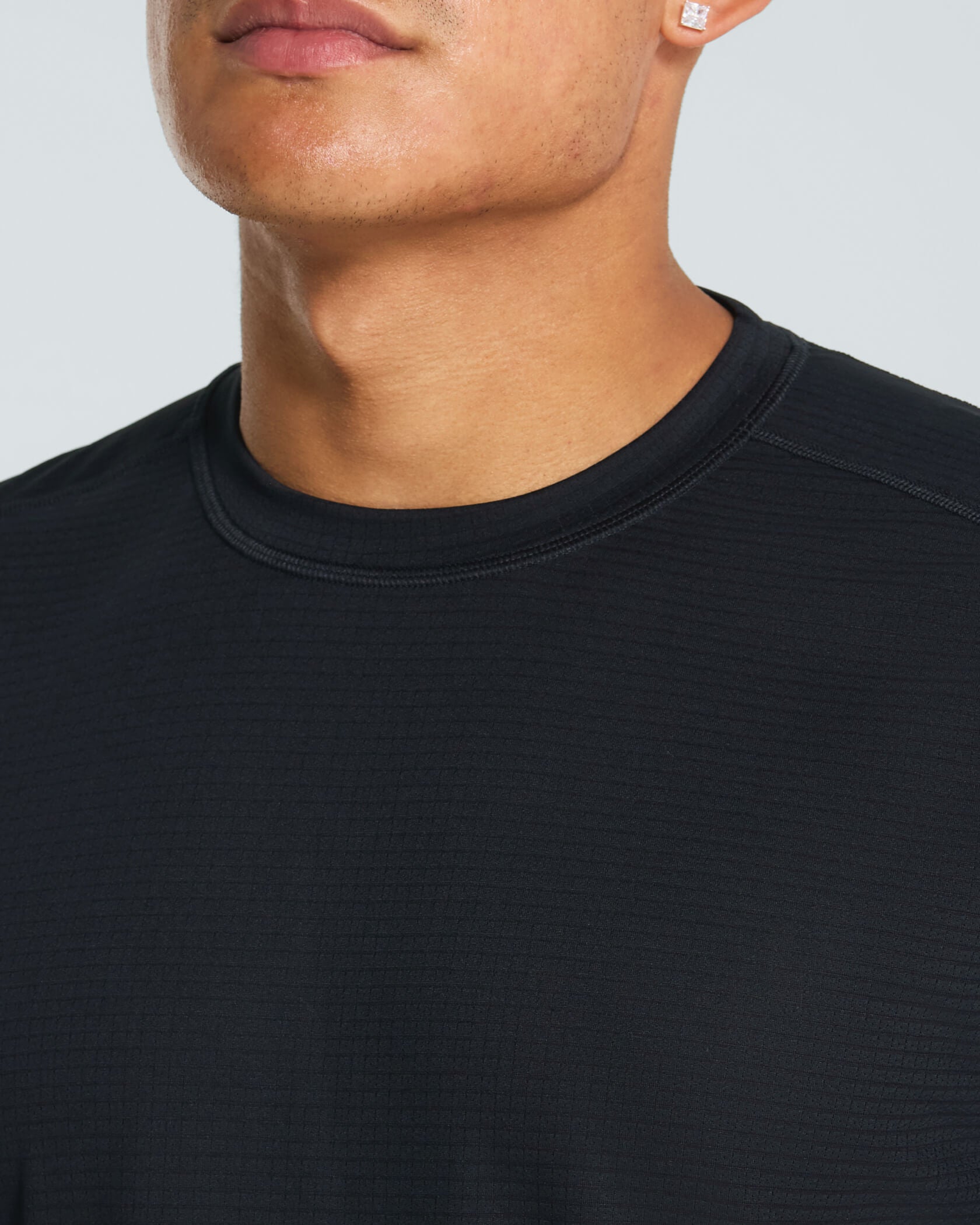 Run Core T-Shirt |Black| collar