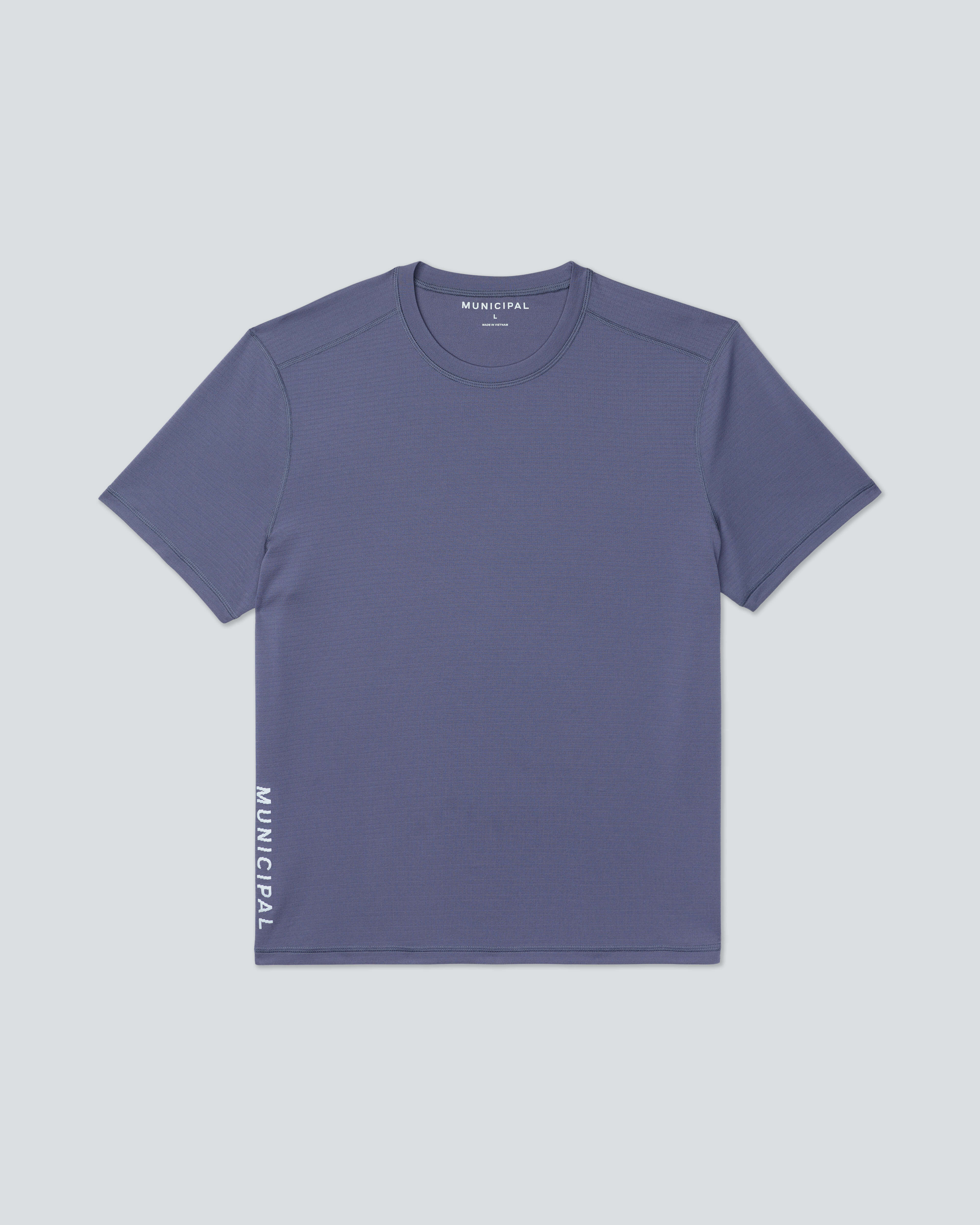 Run Core T-Shirt |Graystone| flat front