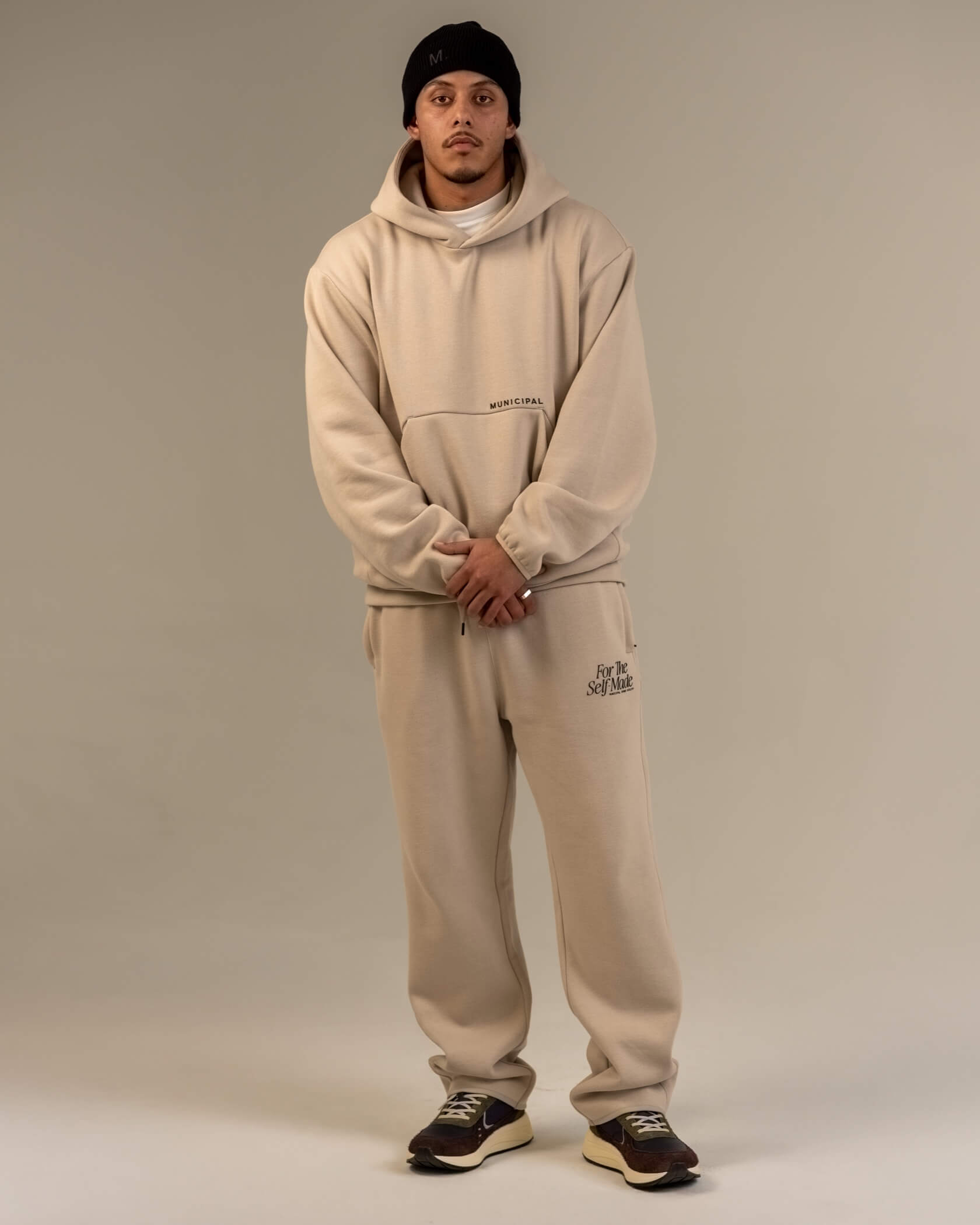 Self-Made Hoodie |Silver Lining| outfit