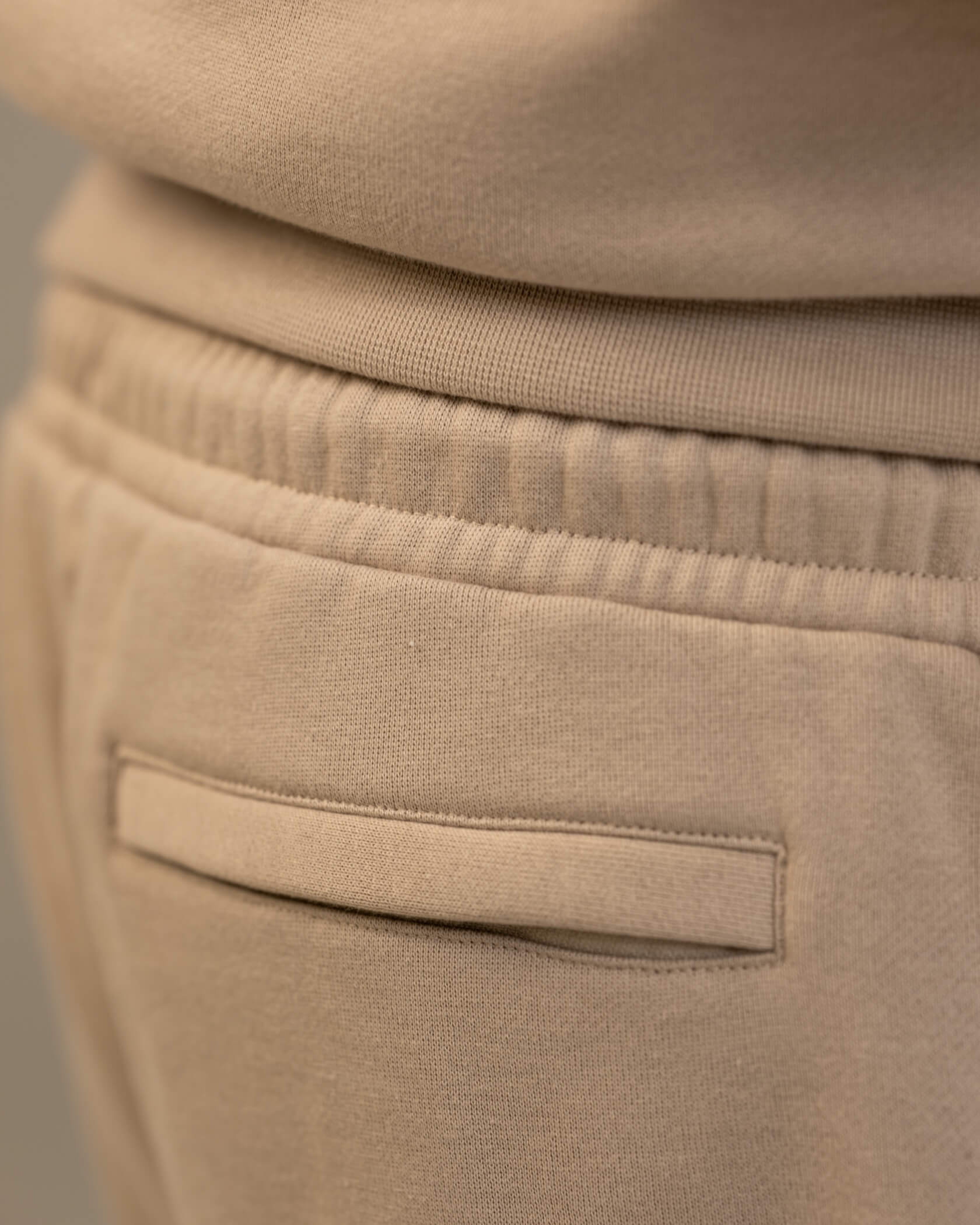Self-Made Straight Leg Sweatpants |Silver Lining| detail