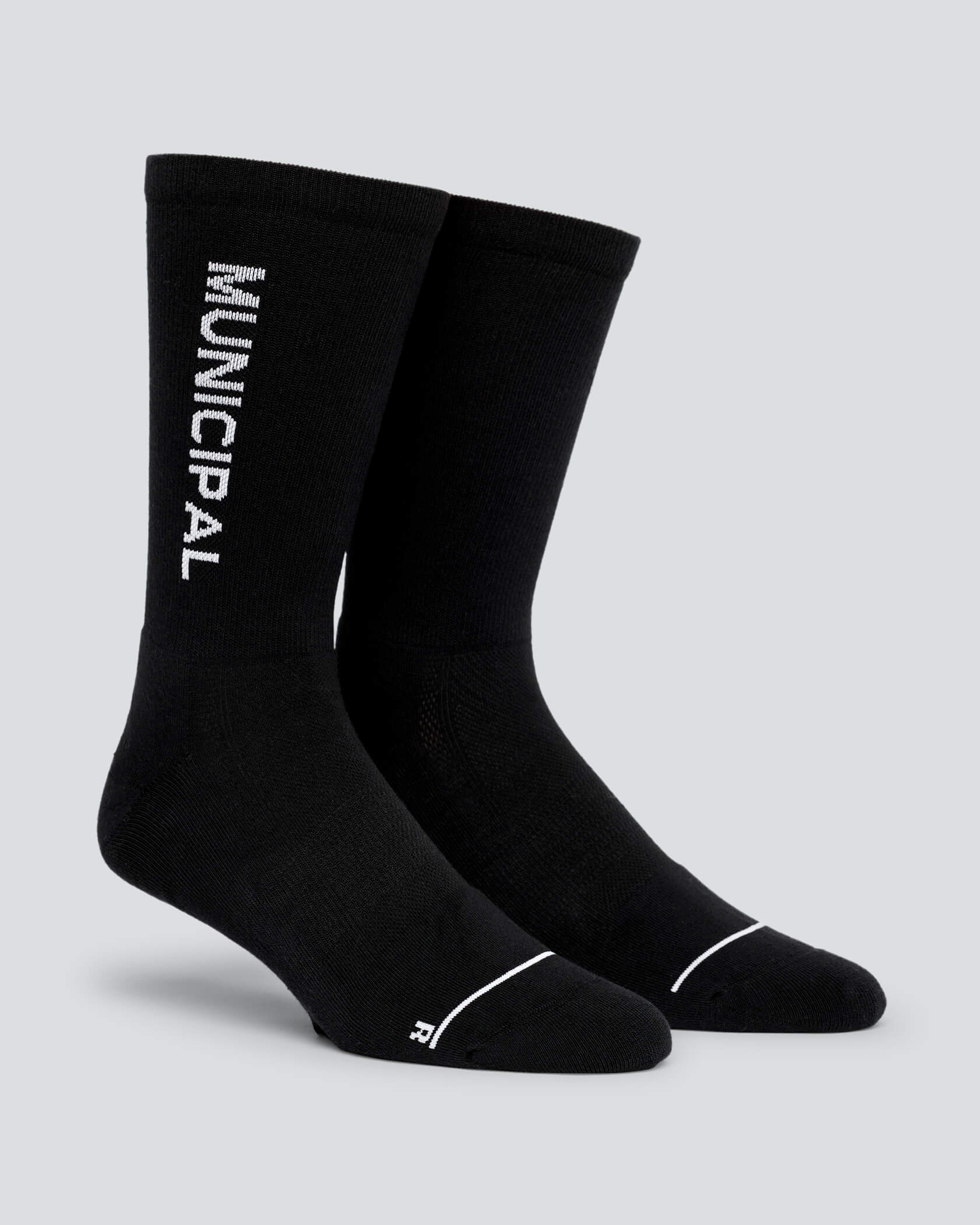 Sport Utility Crew Sock |Black| side