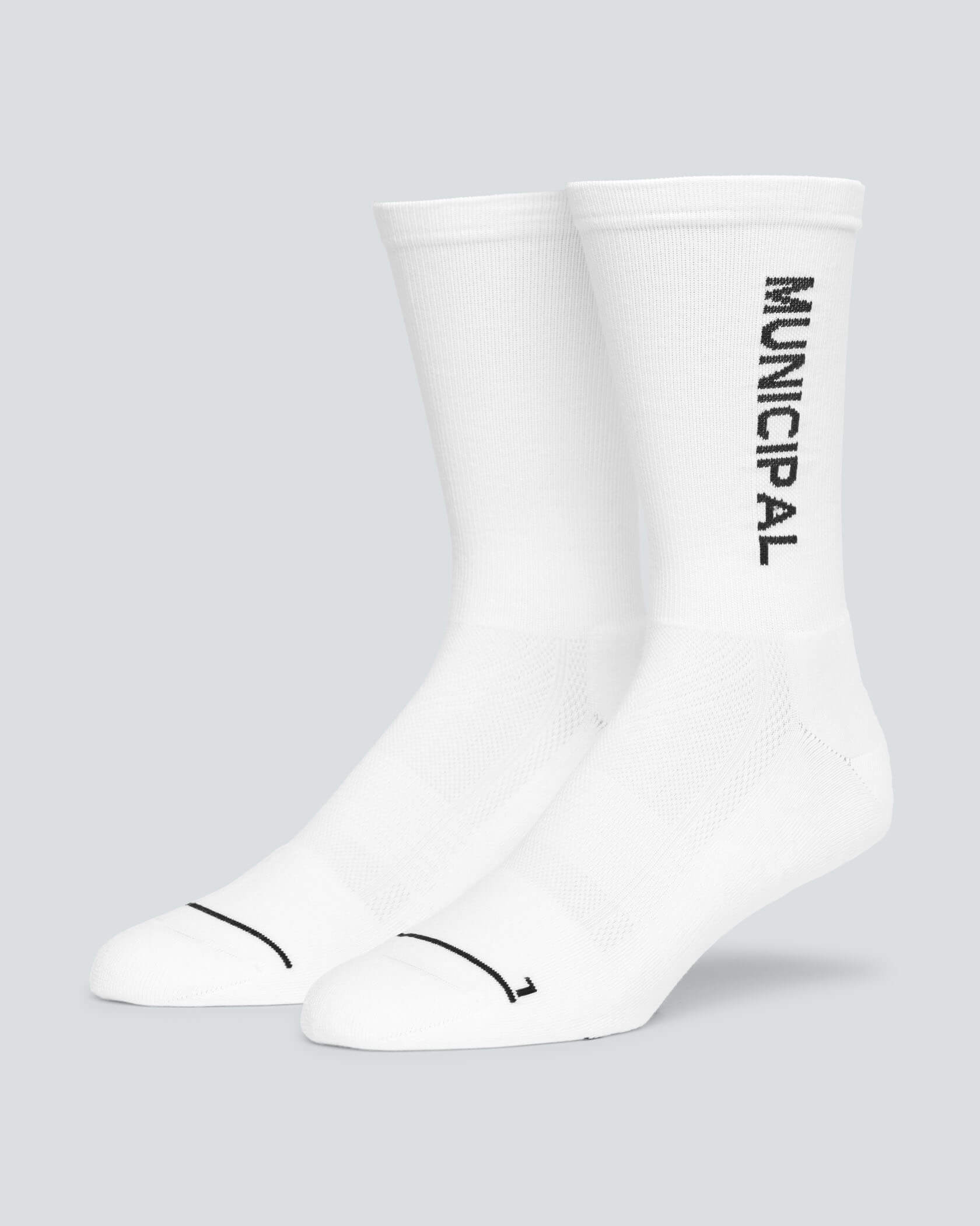 Sport Utility Crew Sock |White| front
