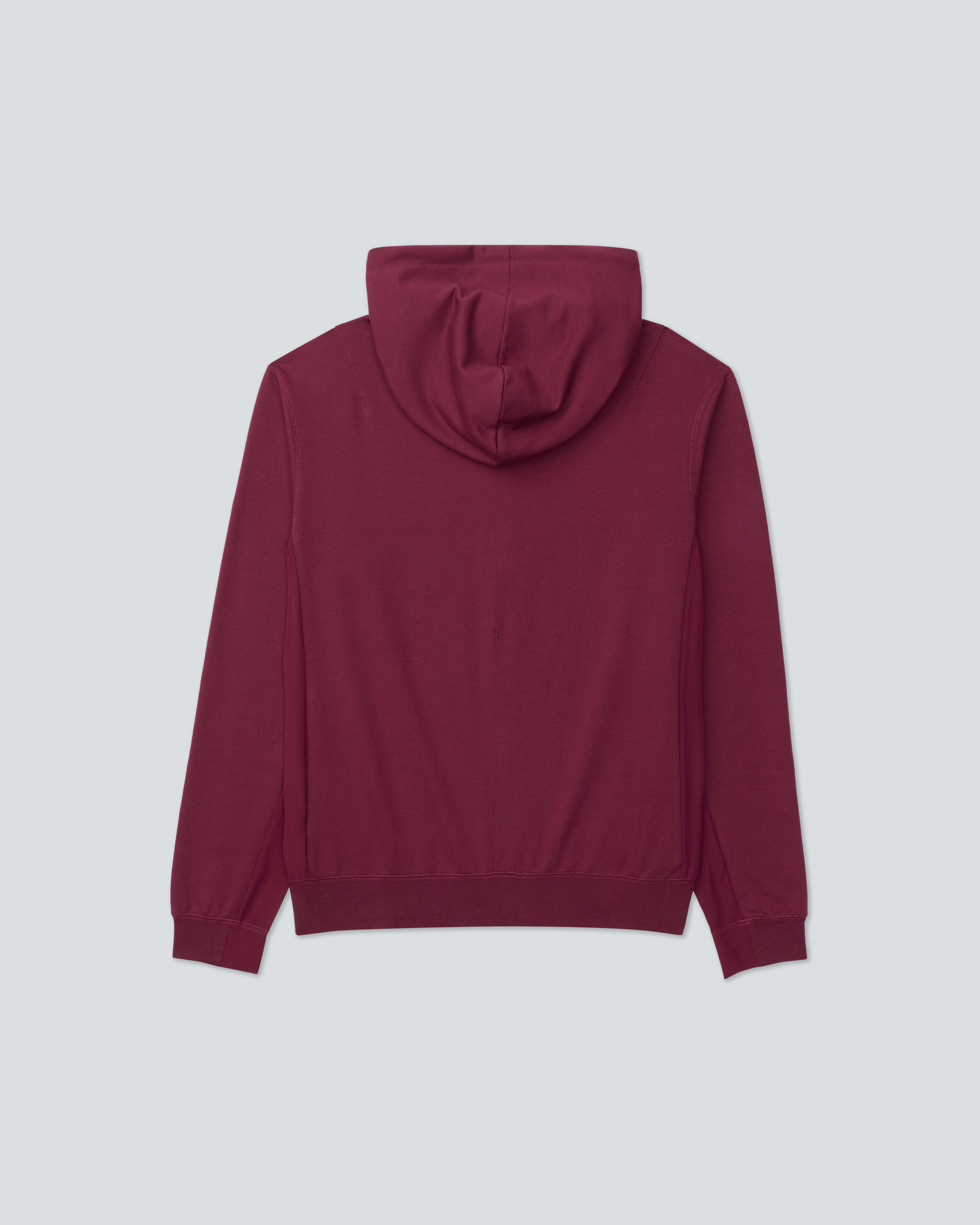 Sport Utility Full Zip Hoodie |Merlot| flat back