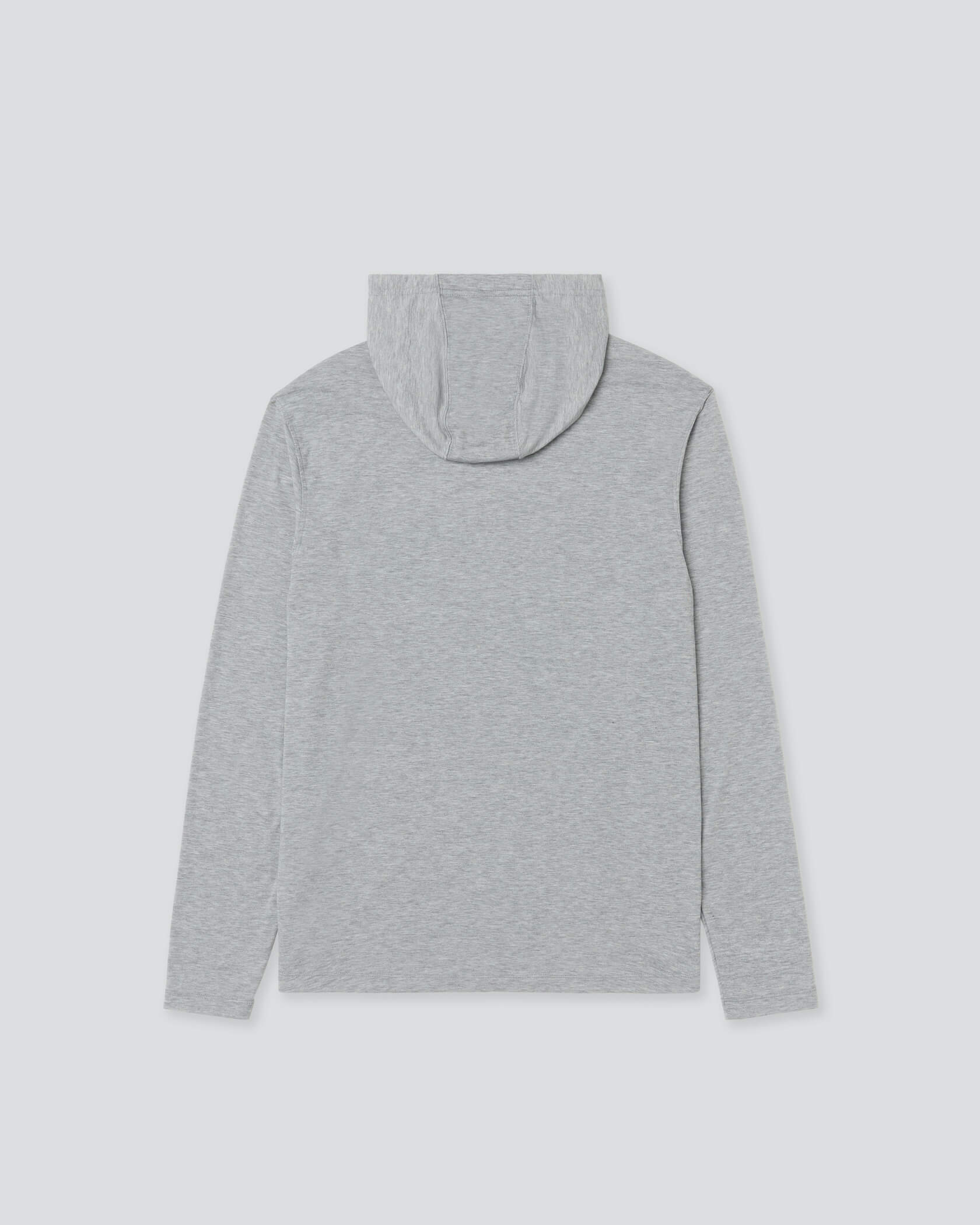 Sport Utility LS Hooded T-Shirt |Athletic Gray Heather| flat