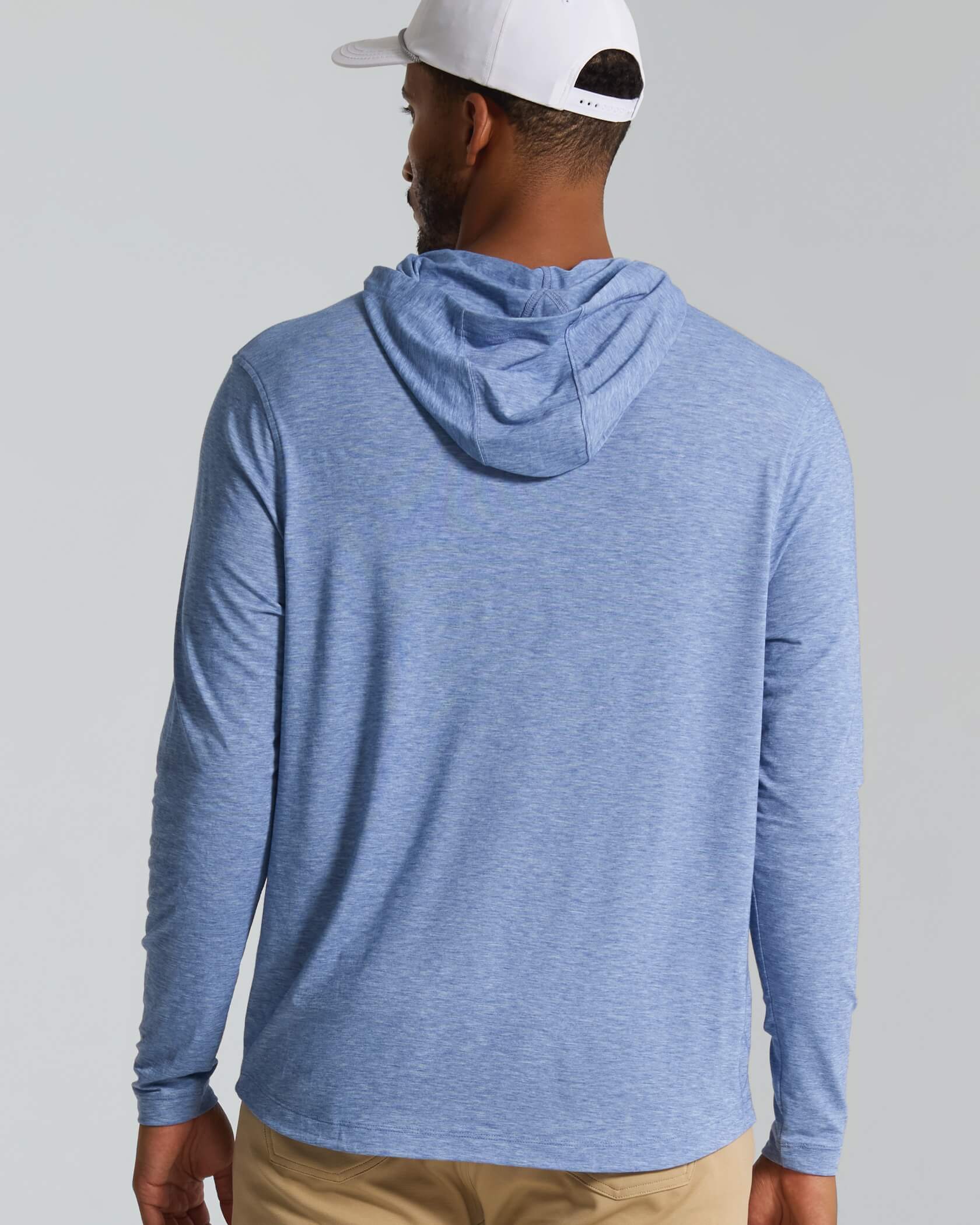 Sport Utility LS Hooded T-Shirt |Horizon Heather| back