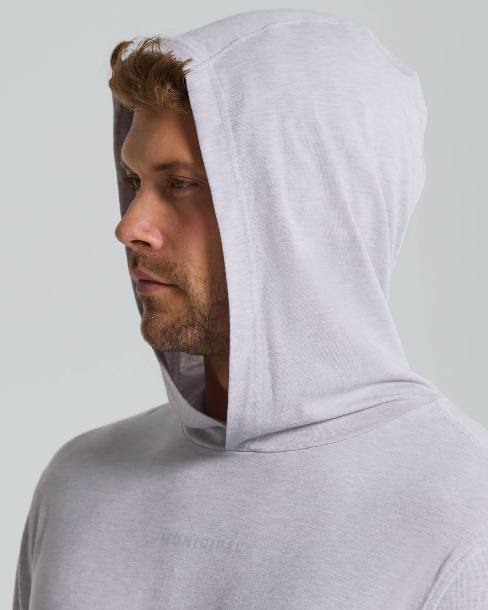 Sport Utility LS Hooded T-Shirt |Mineral Heather| hood