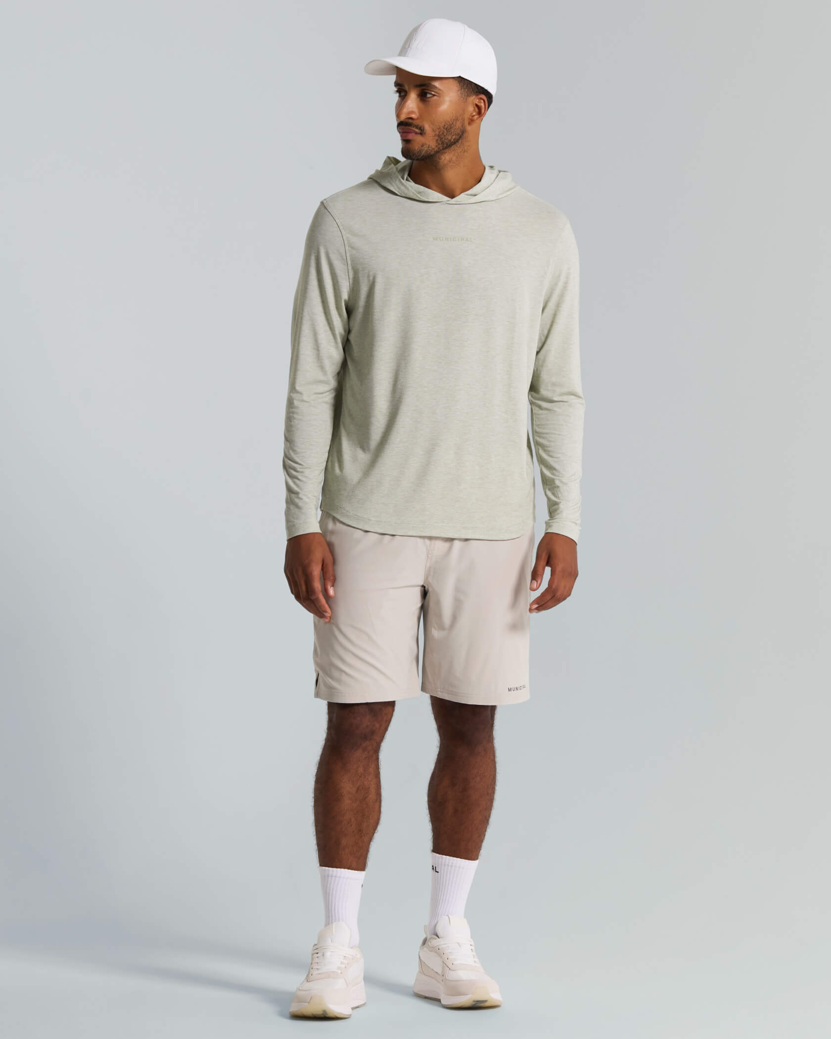 Sport Utility LS Hooded T-Shirt |Seagrass Heather| outfit
