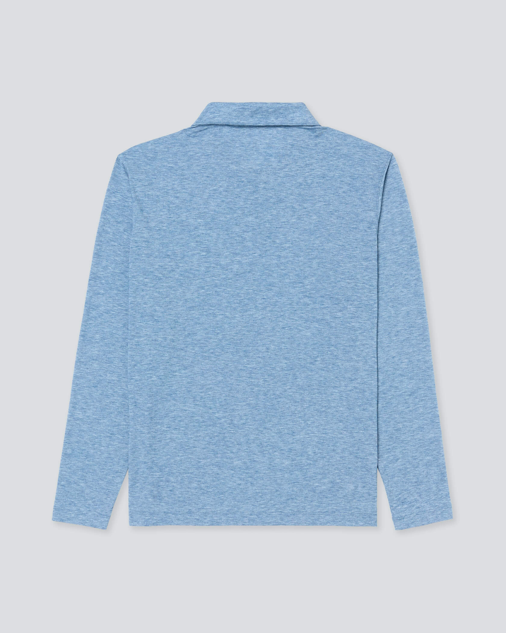 Sport Utility LS Polo |Blue Wing Heather| flat