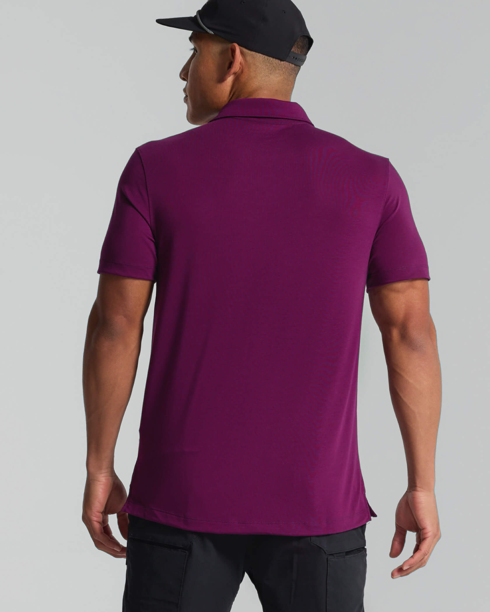 Sport Utility Polo |Dark Purple| Back