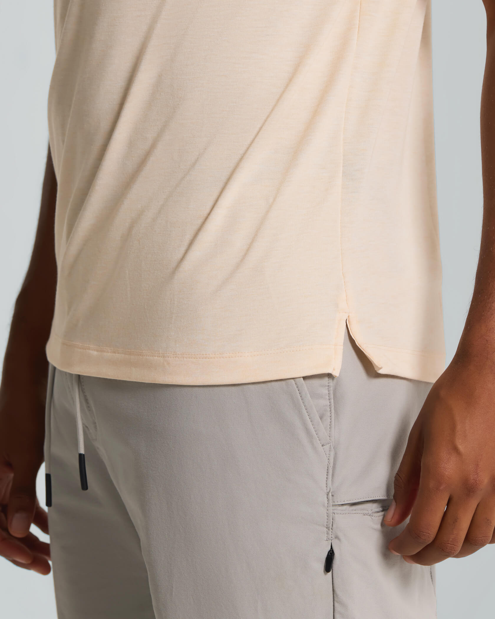 Sport Utility Polo |Peach Heather| detail