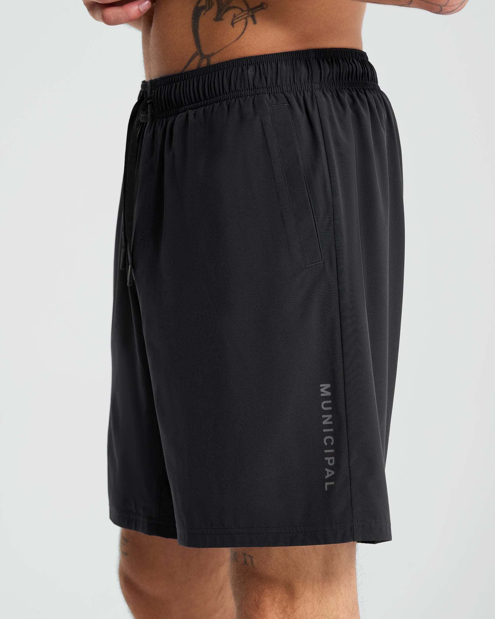 Sport Utility Shorts in Black MUNICIPAL1