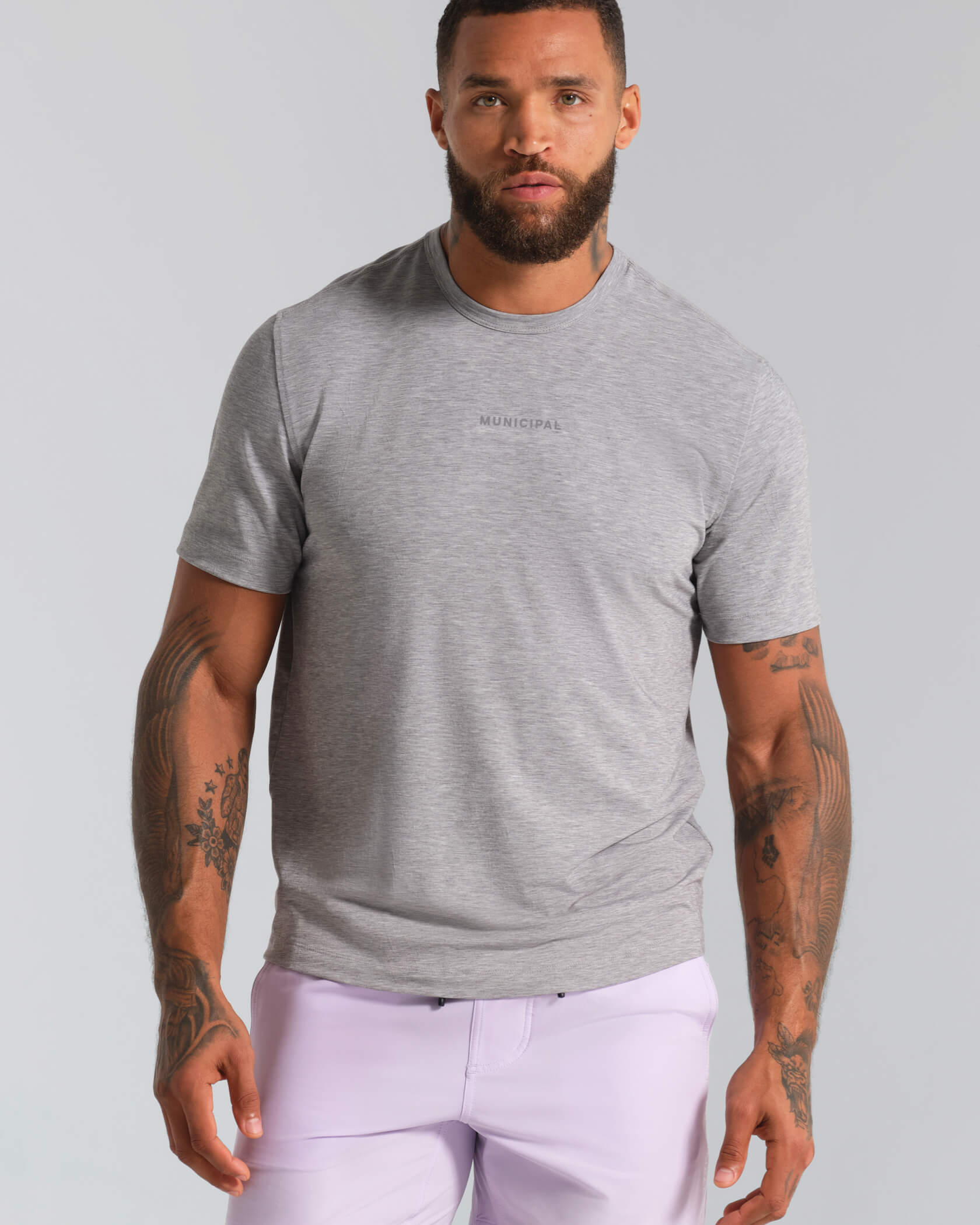 Sport Utility SS T-Shirt |Athletic Gray| front