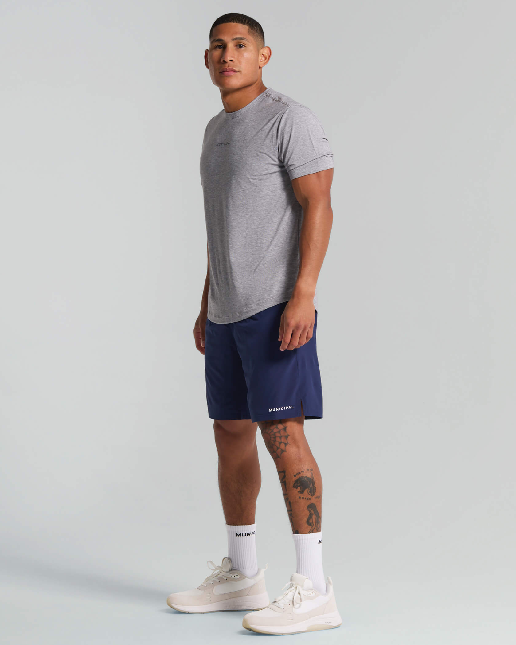 municipal sport utility gear Men's Sport Utility T-Shirt | Athletic Gray | Size XL