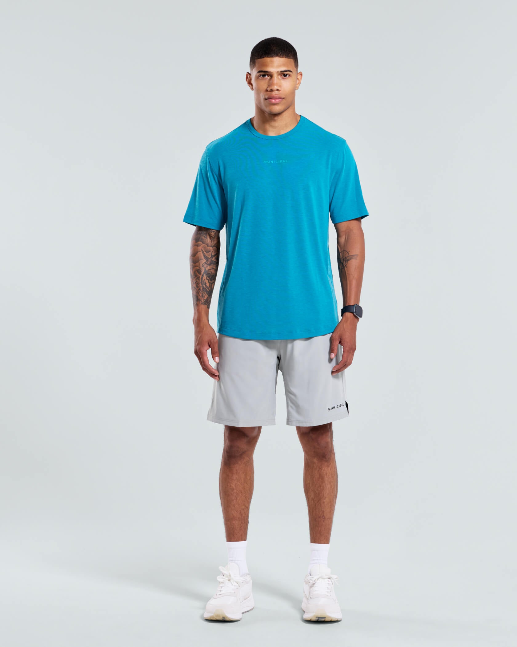 Sport Utility T-Shirt |Harbor Heather| front