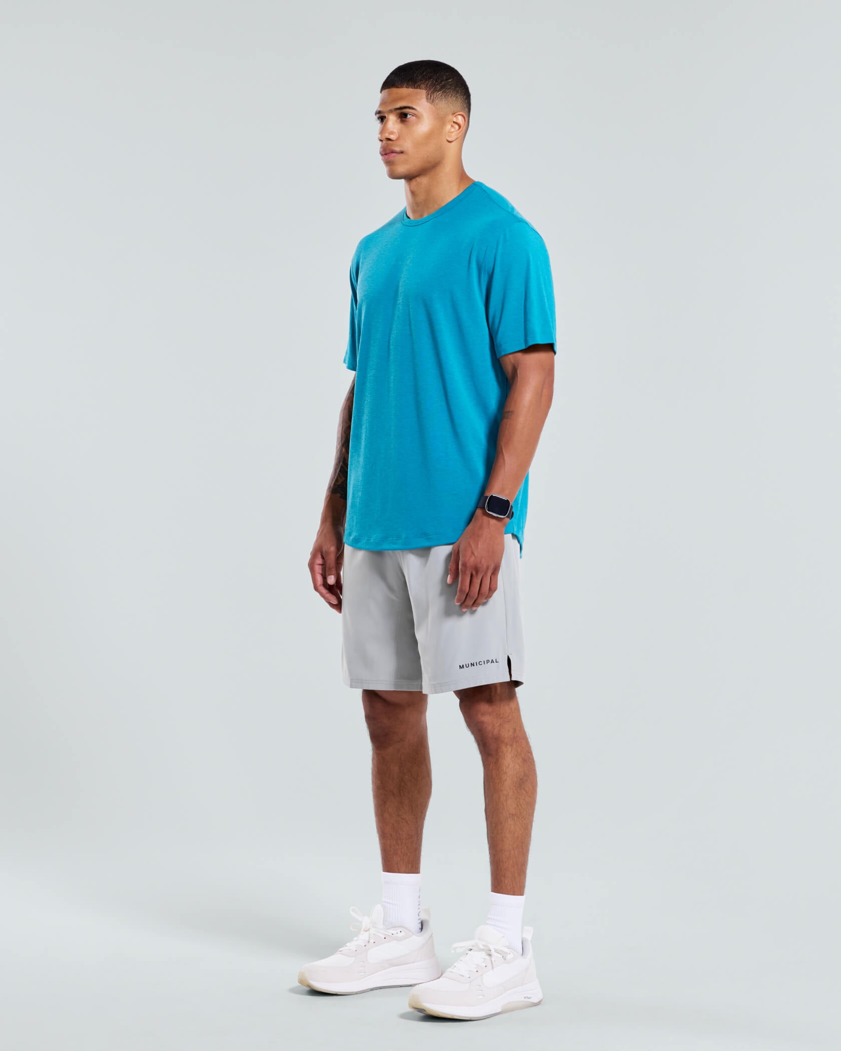 Sport Utility T-Shirt |Harbor Heather| side