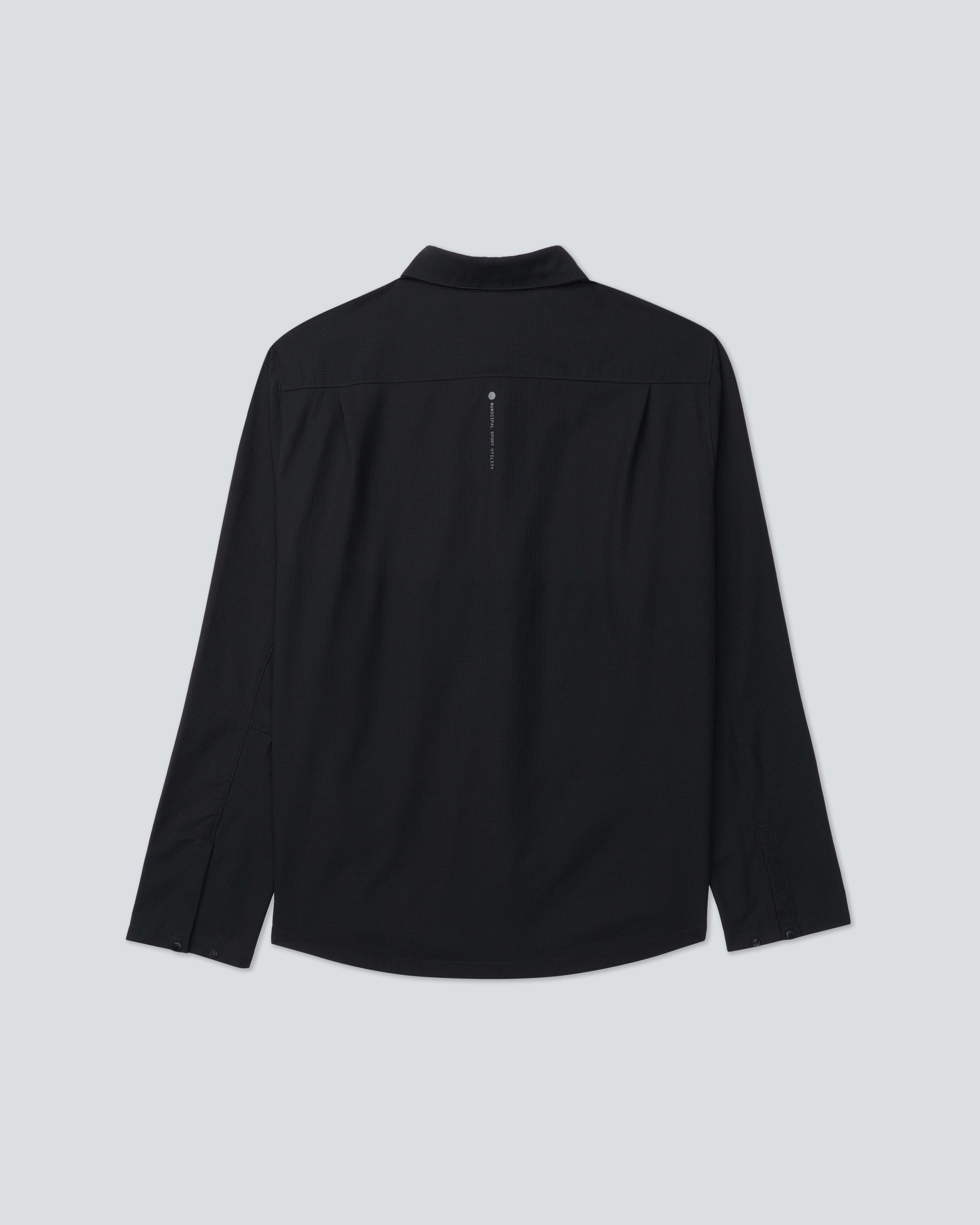 Sportcross Aerogrid Shirt |Black| flat back