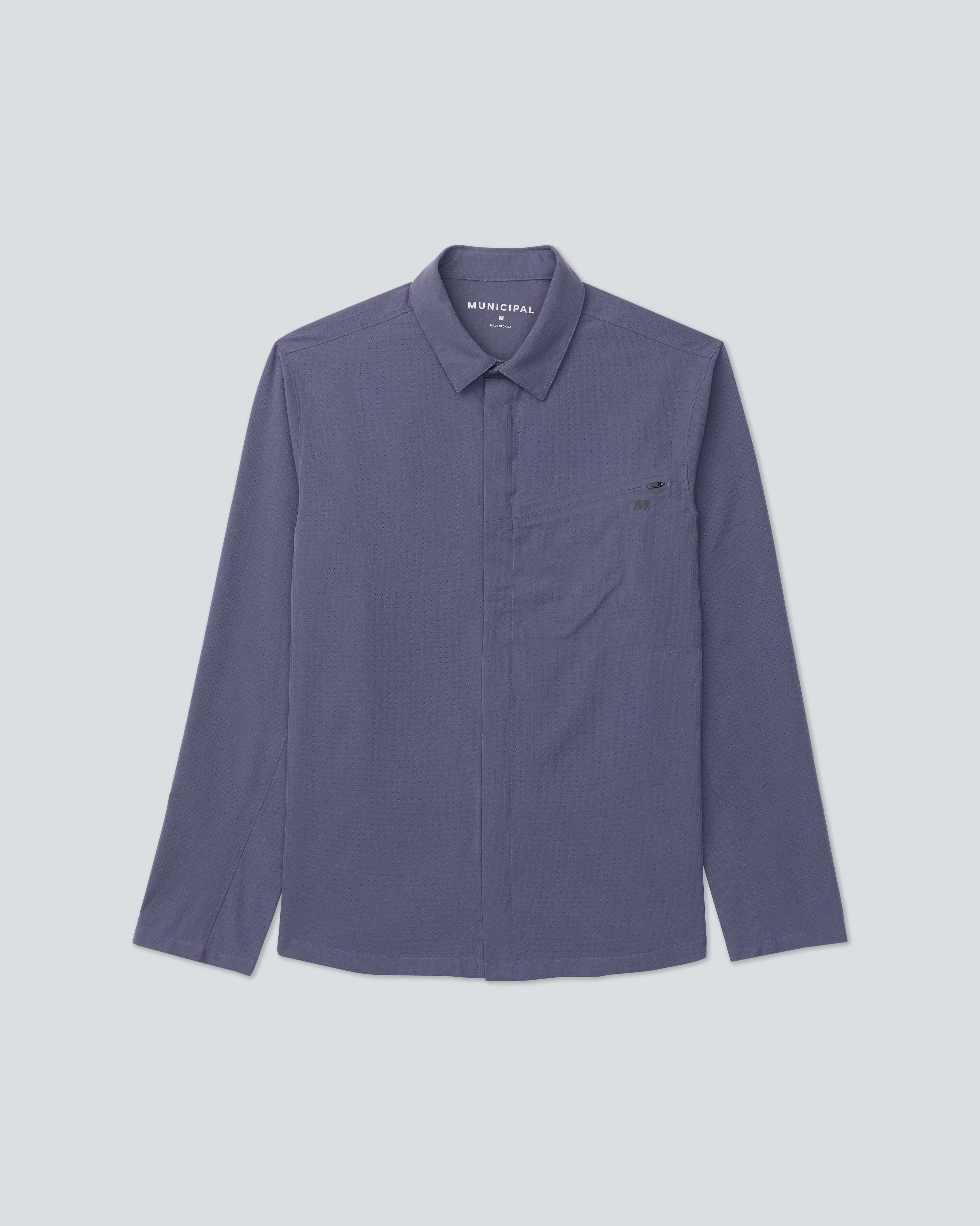 Sportcross Aerogrid Shirt |Graystone| flat front