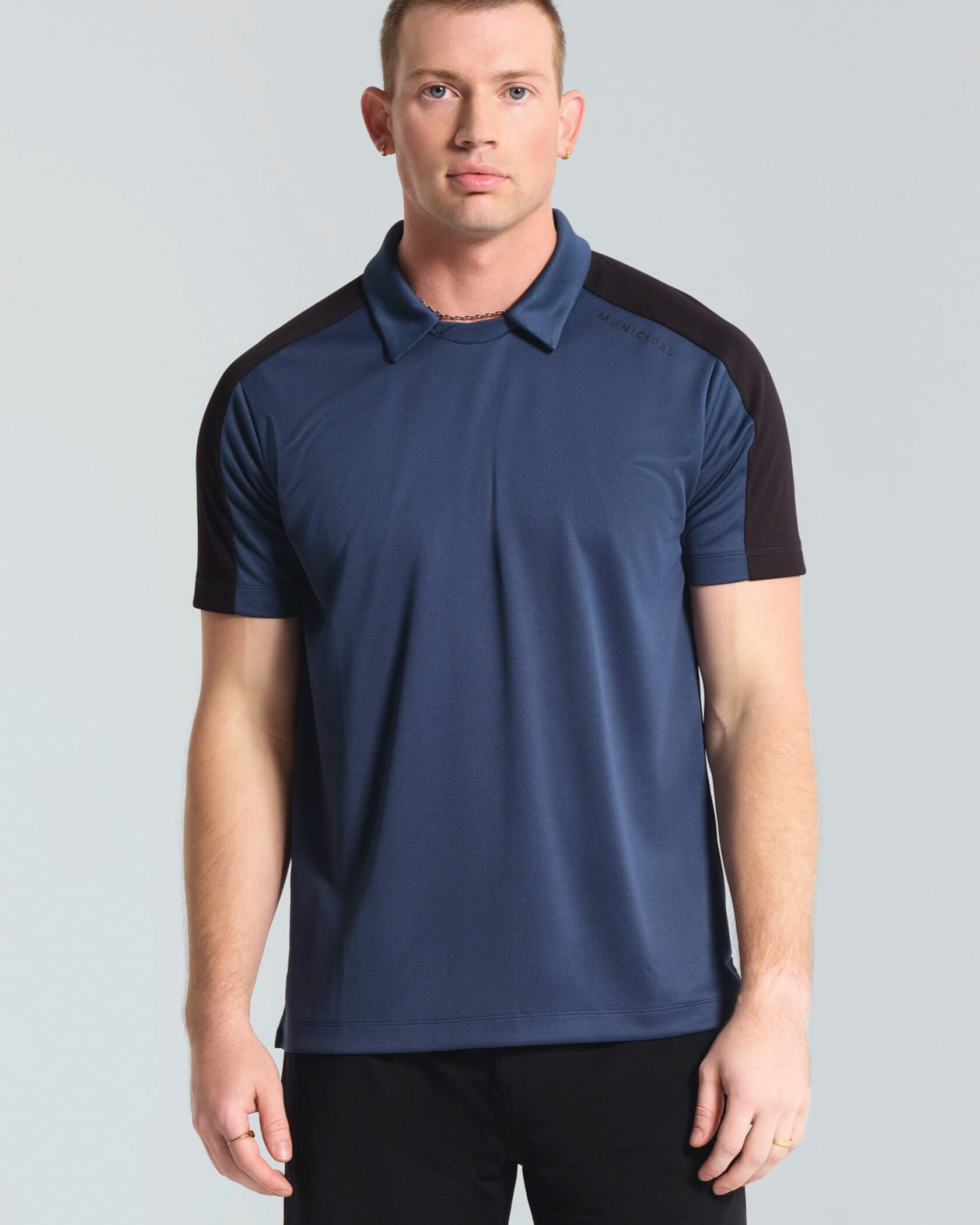 Sportcross Crew Polo |Blue Wing| front