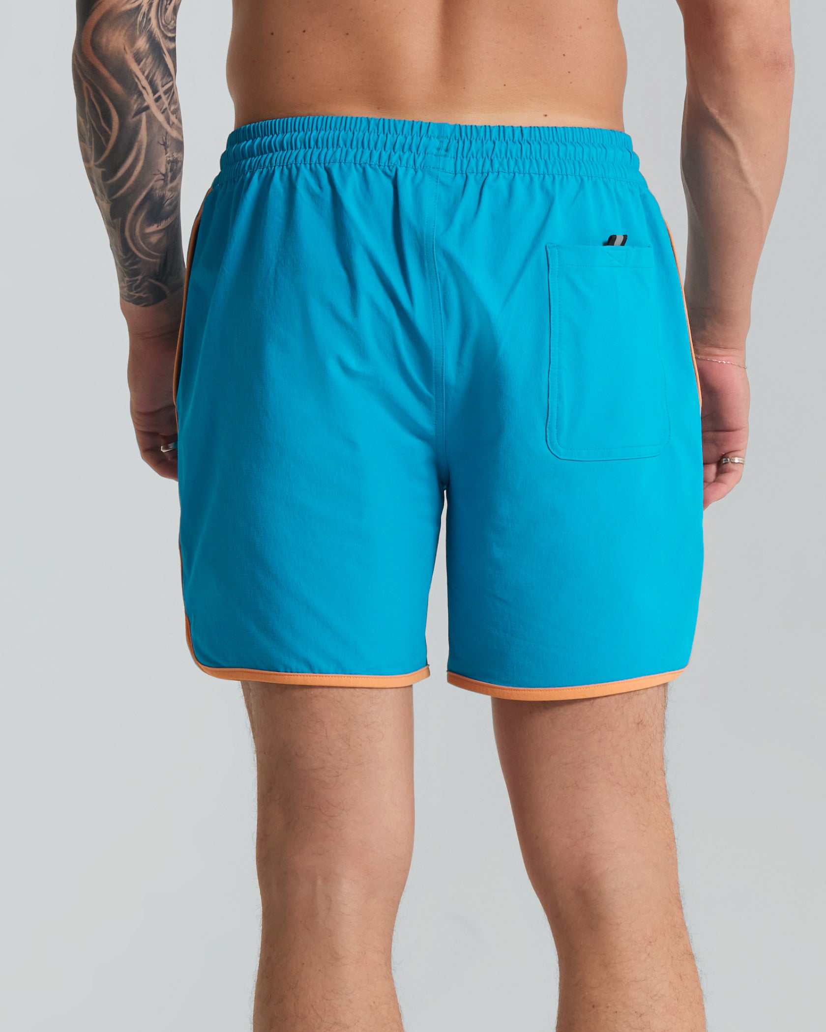 Sportcross Hydro Shorts |Caribbean / Tangerine| back