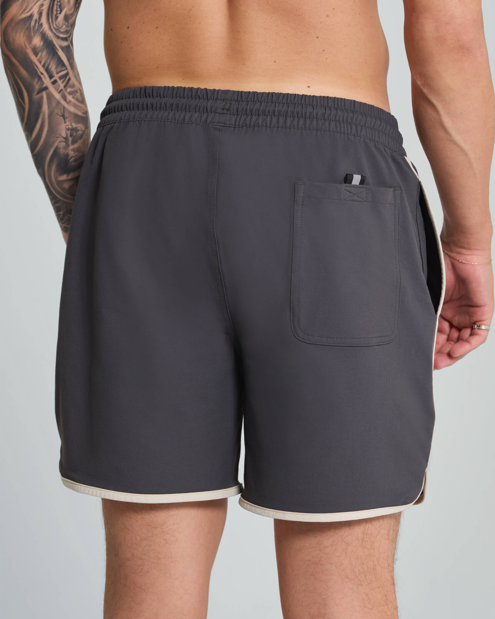 Sportcross Hydro Shorts |Magnet / Silver Lining| back
