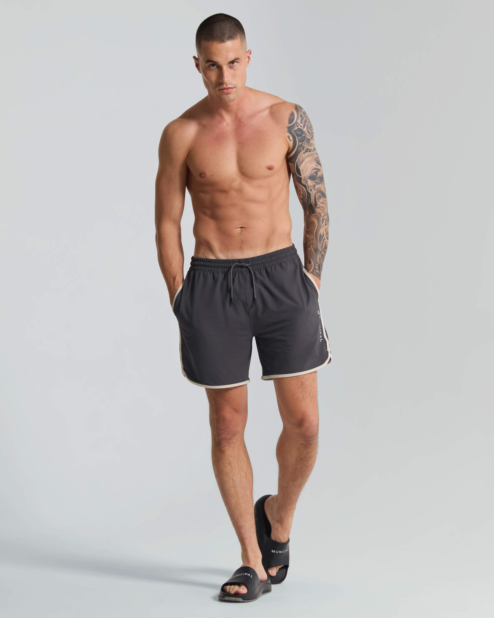 Sportcross Hydro Shorts |Magnet / Silver Lining| outfit
