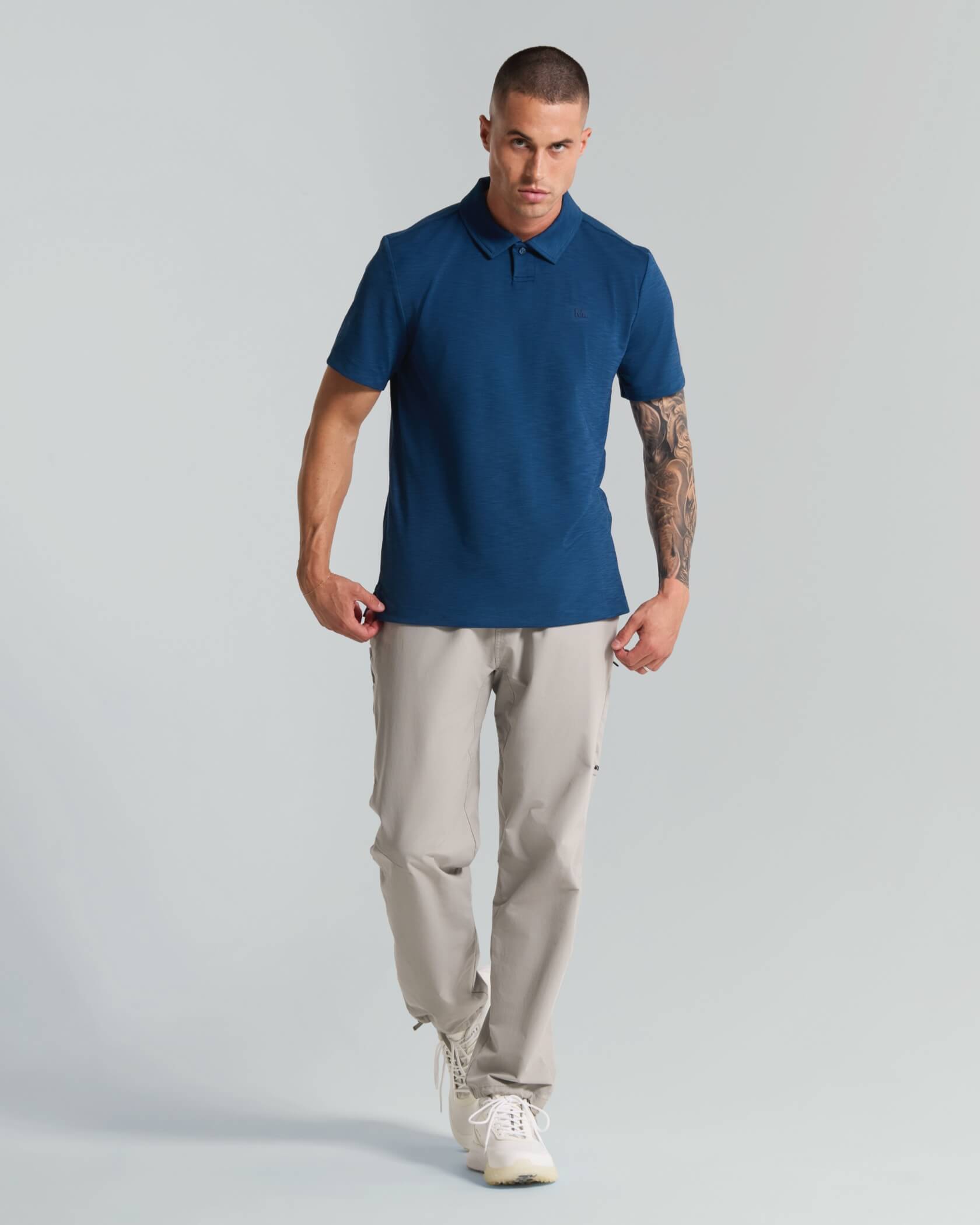 Sportcross QL Polo |Blue Wing Heather| outfit
