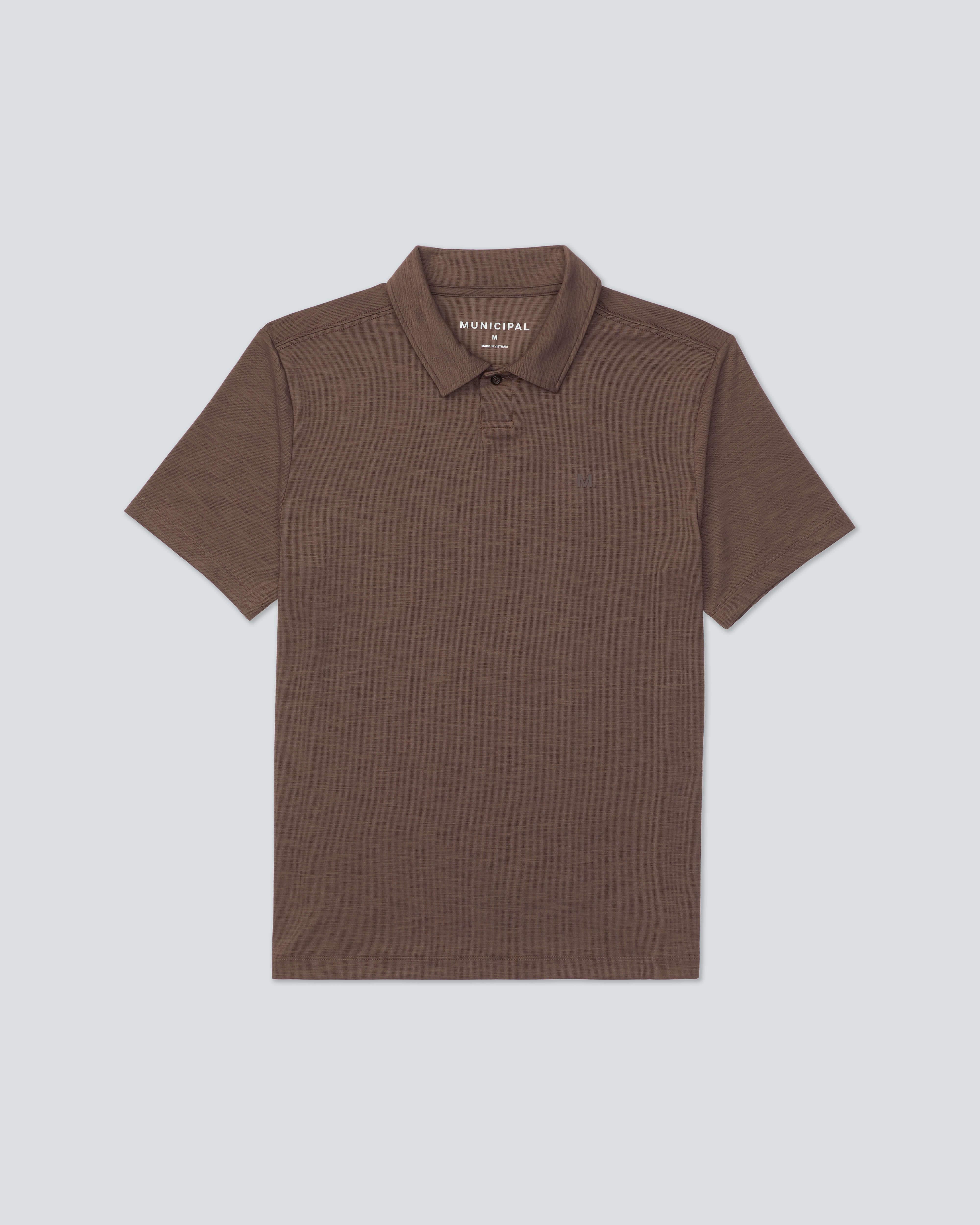 Sportcross QL Polo |Chocolate| flat front