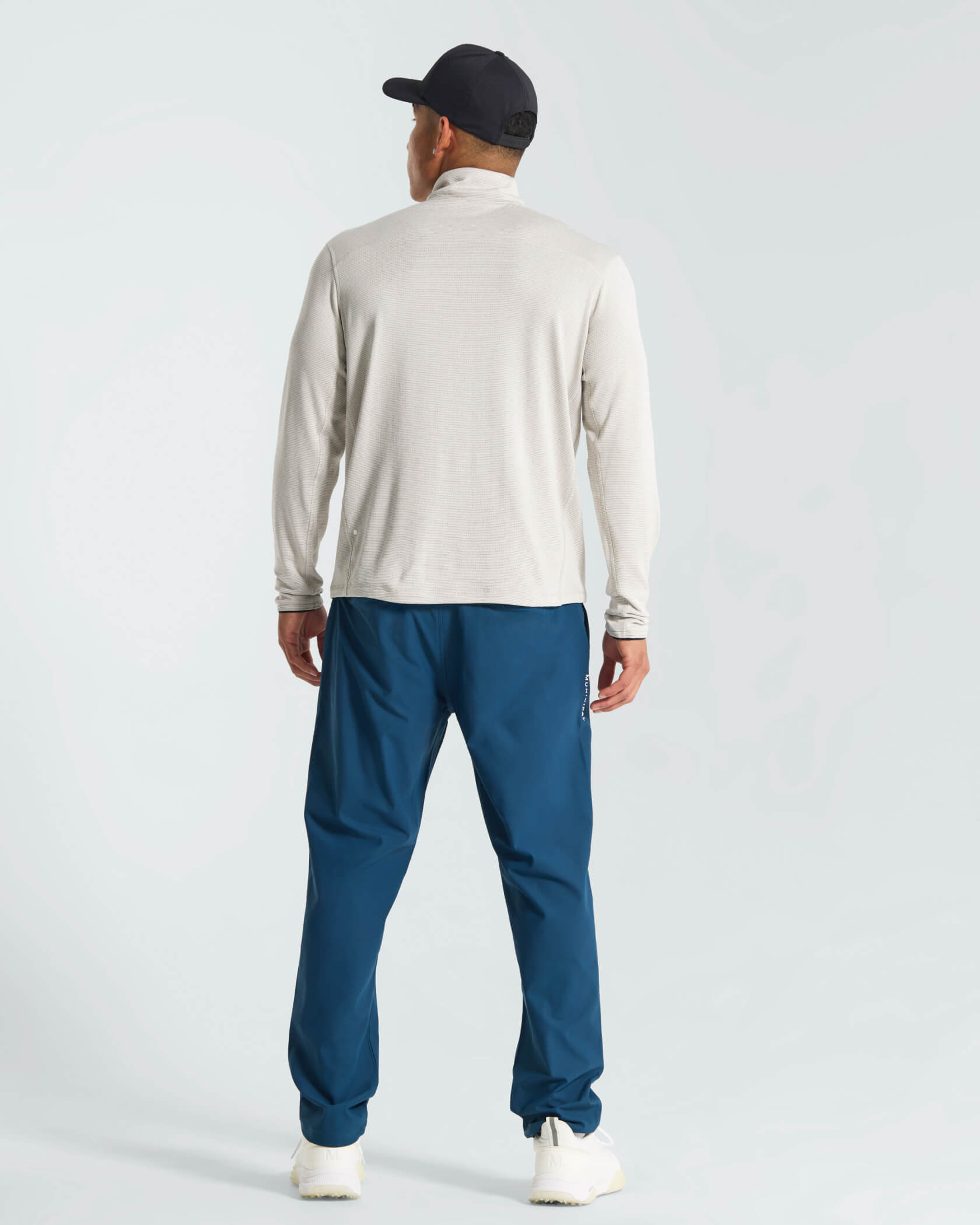 Sportcross Quarter Zip |Silver Lining Heather| back