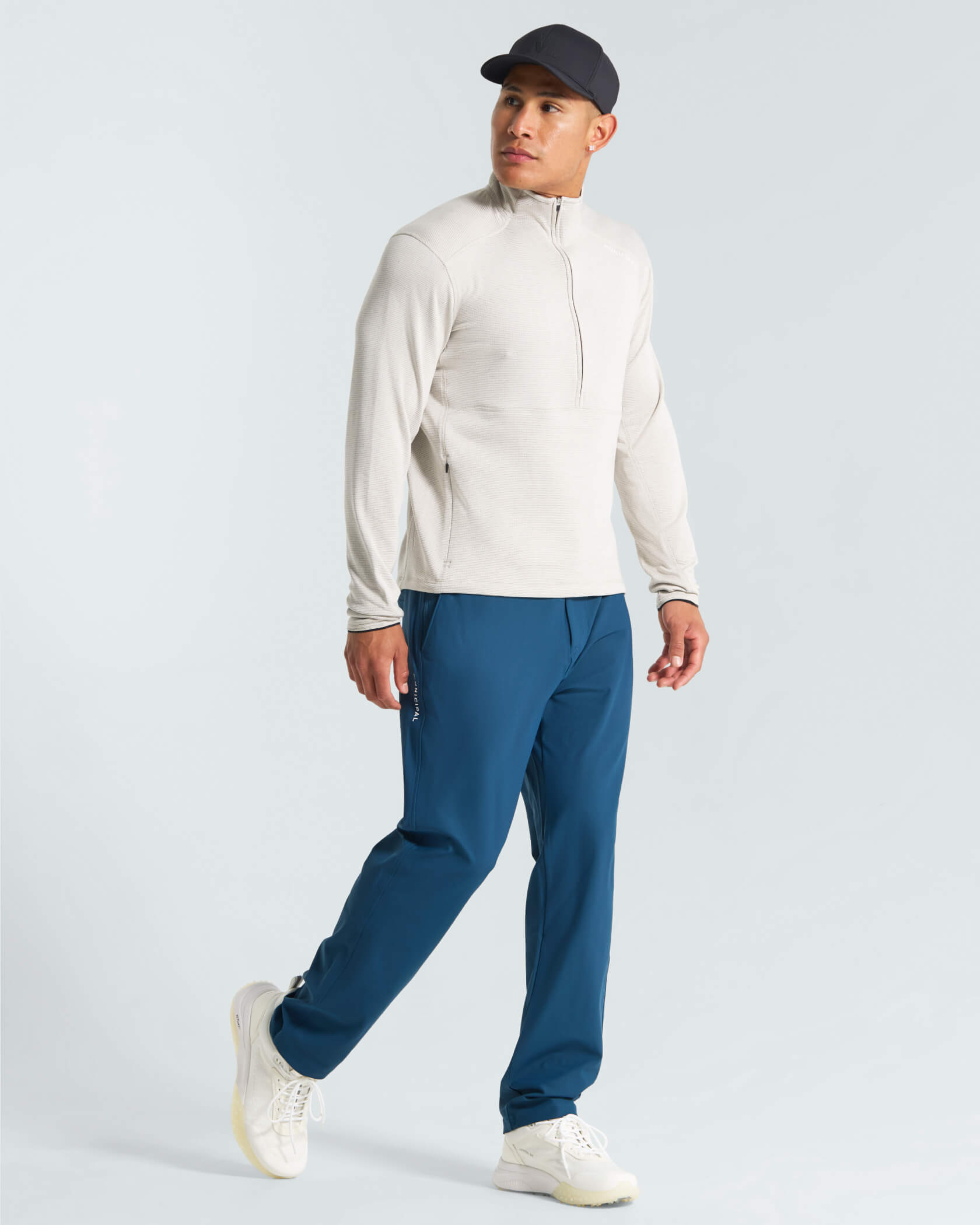 Sportcross Quarter Zip |Silver Lining Heather| outfit