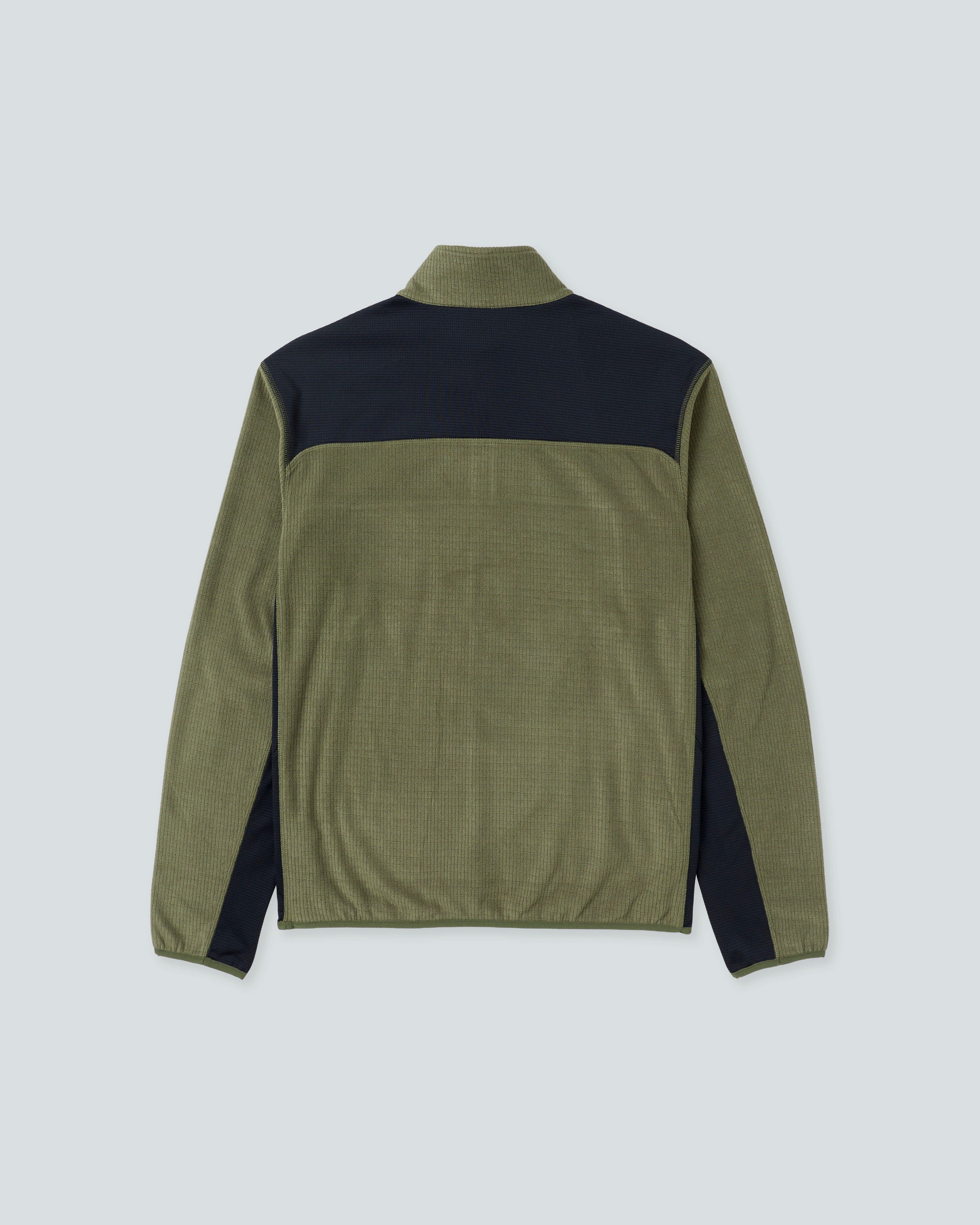 Sportcross Tech Fleece Jacket |Army| flat back