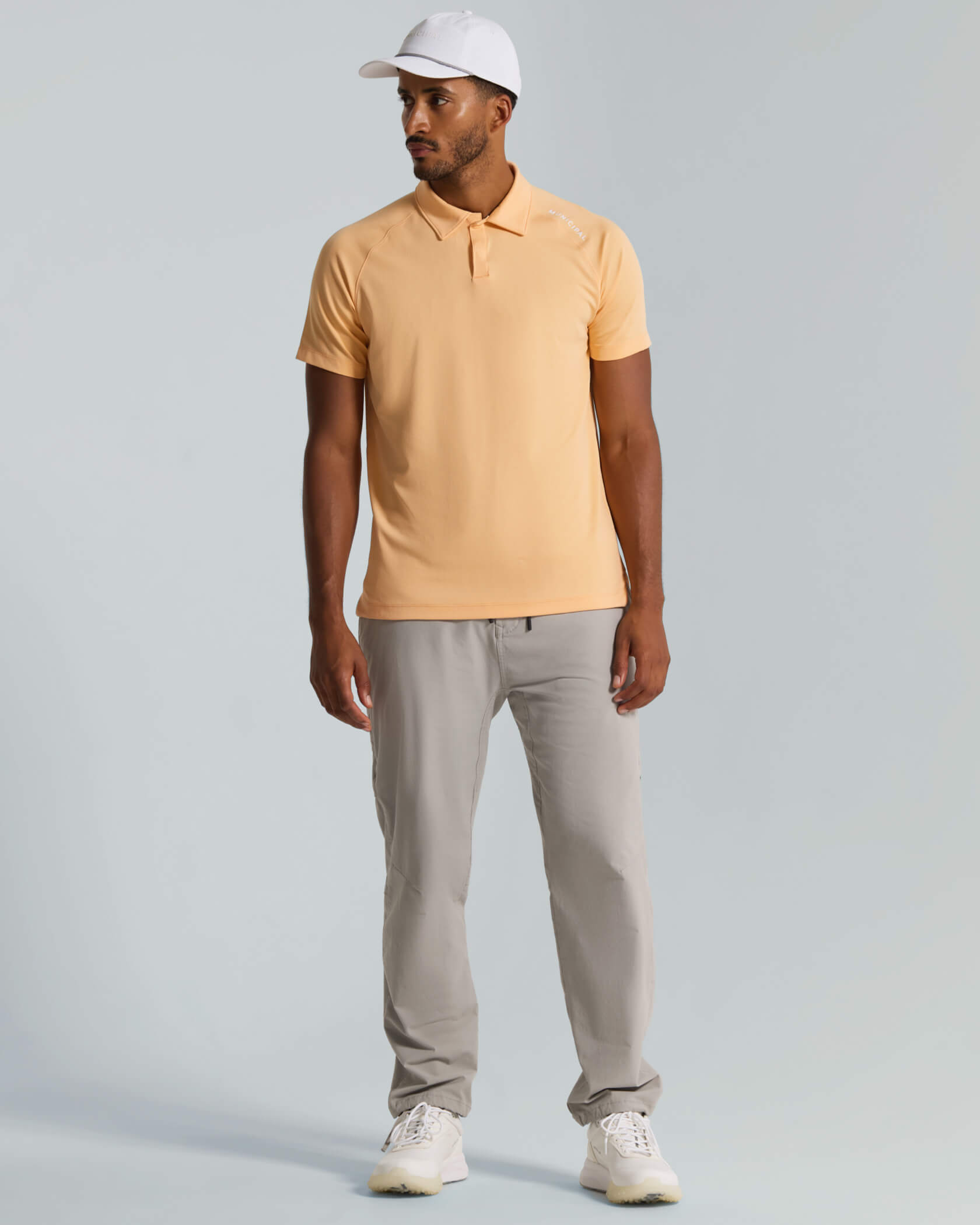 Sportcross Tech Polo |Peach| outfit