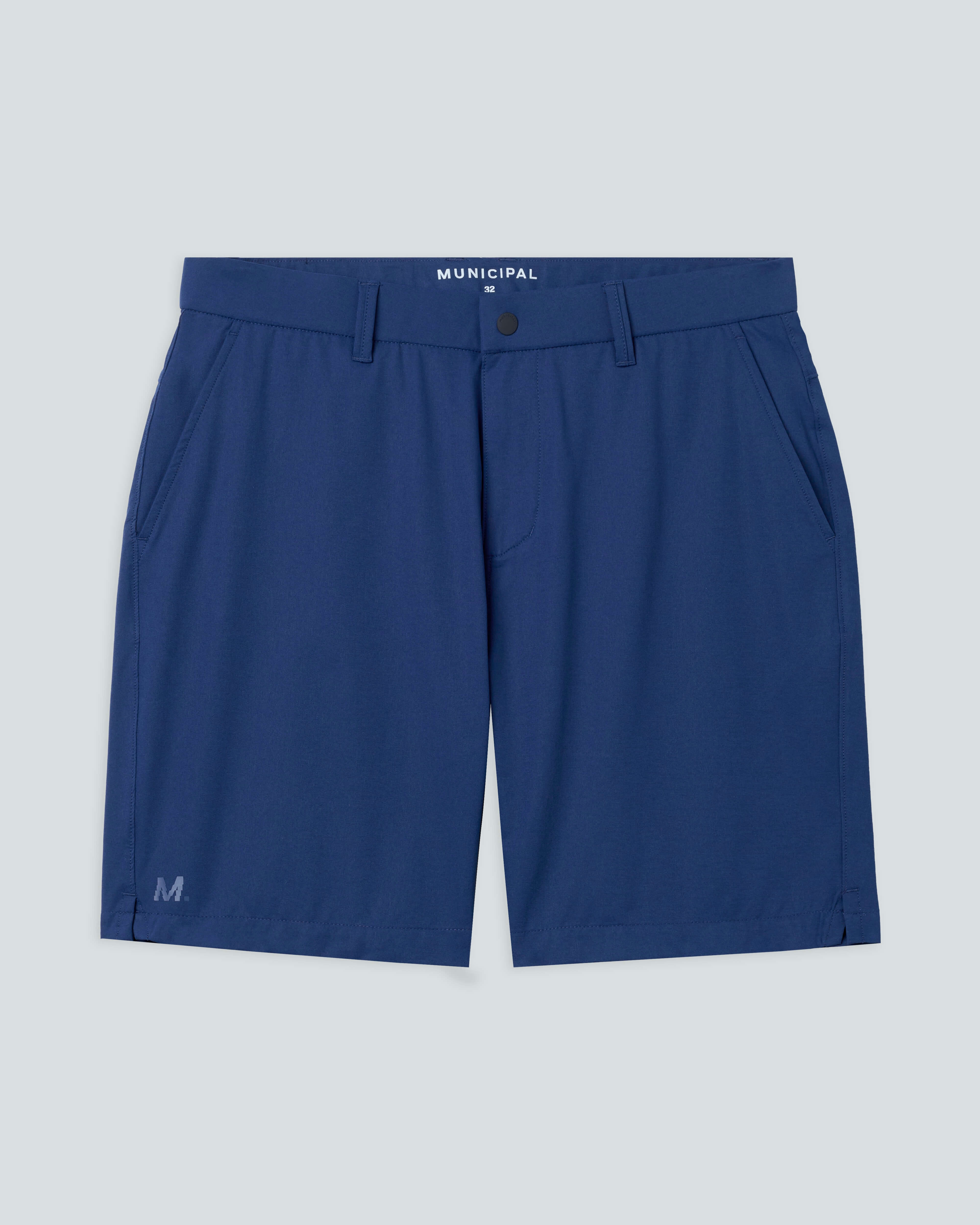 Summerlin Shorts |Navy| flat front 