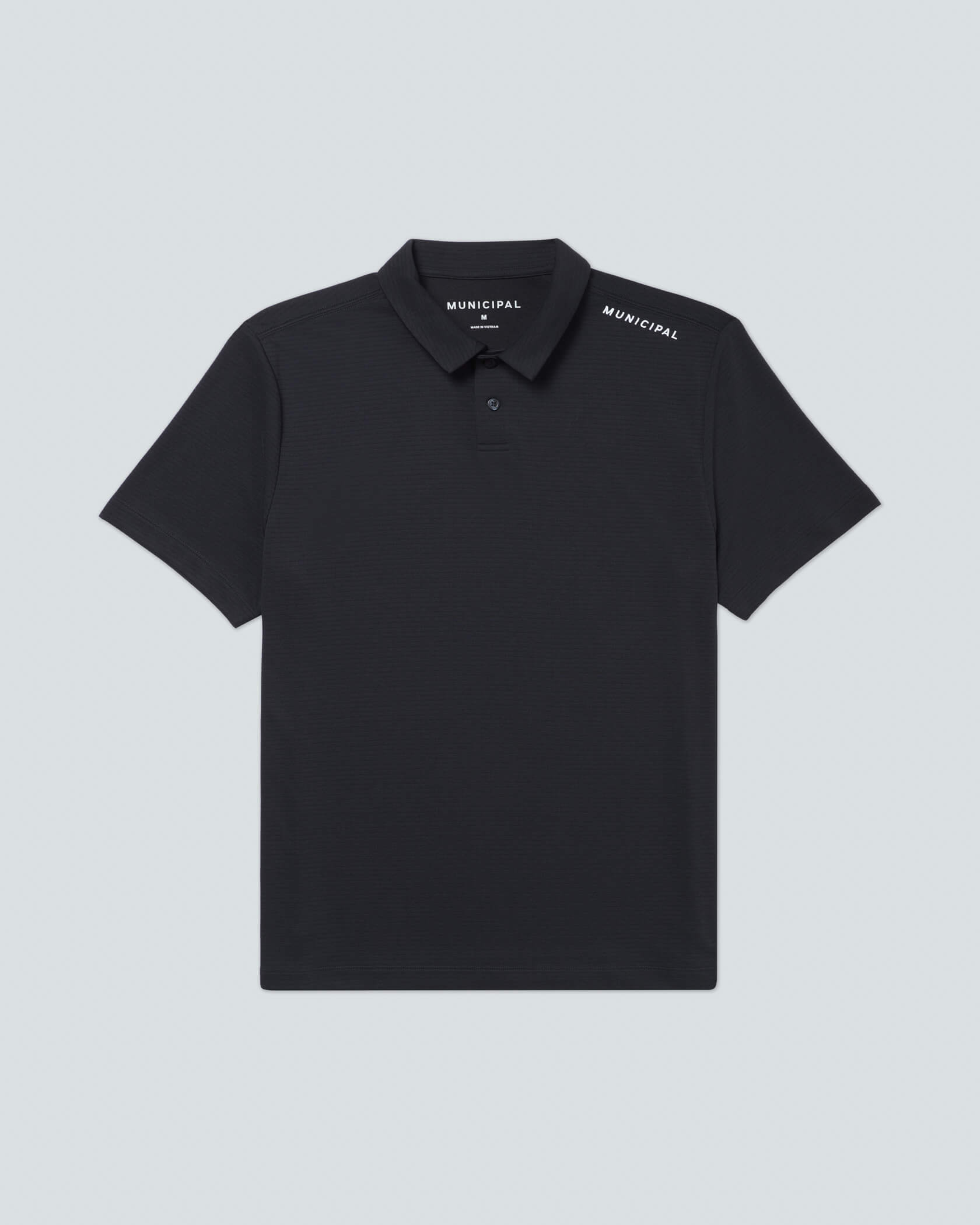 Summit Polo |Black| flat front