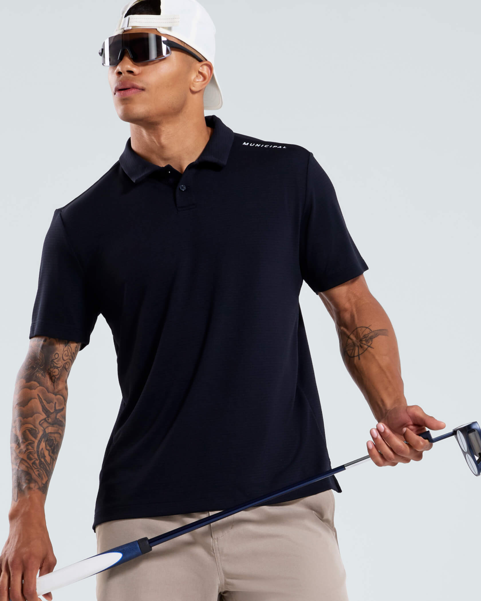 Summit Polo |Black| lifestyle