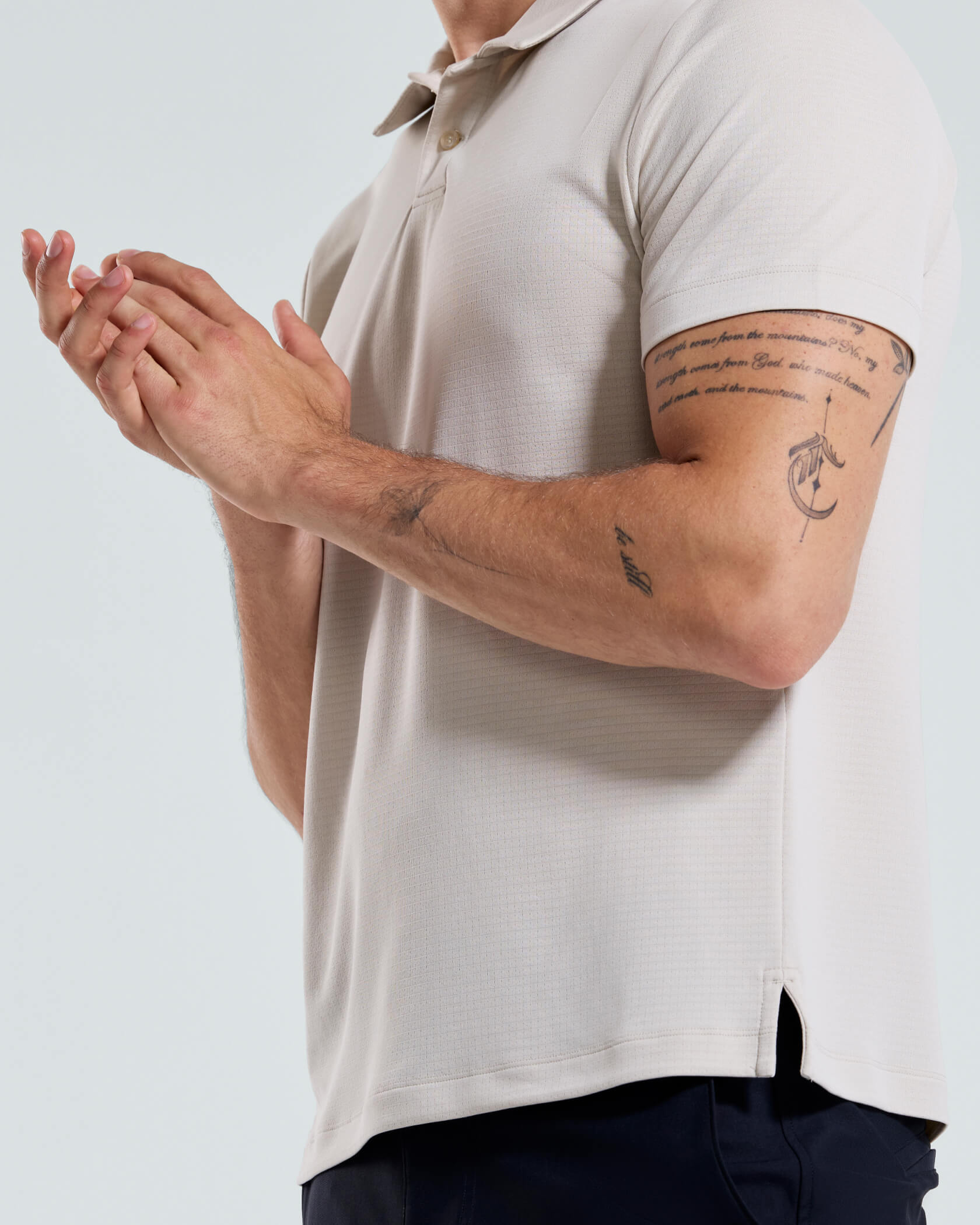 Summit Polo |Silver Lining| detail